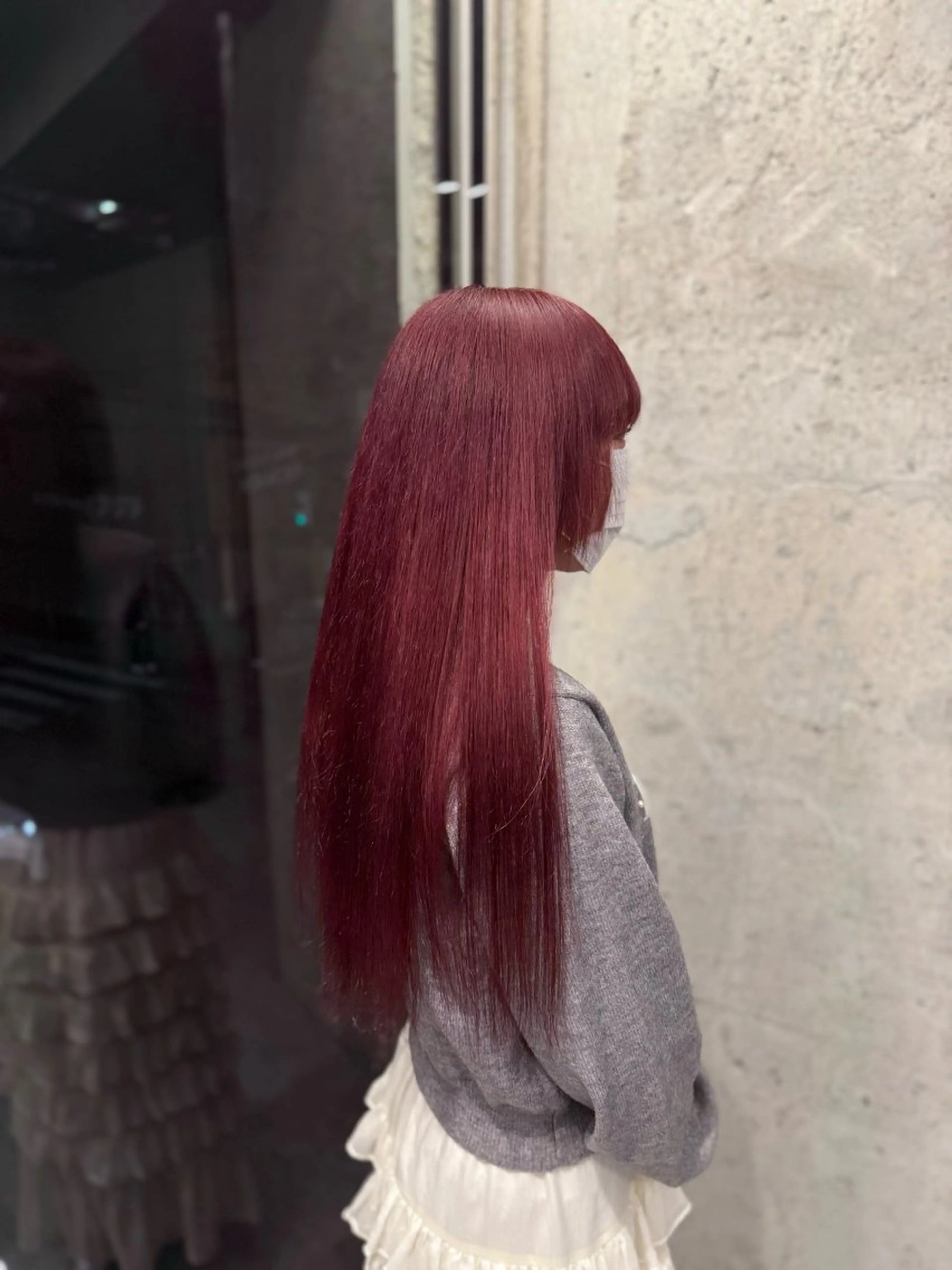 ミディアム ヘアカラー トリートメント 【感動の艶髪💖】 溝の口/坂本柊星のヘアスタイル