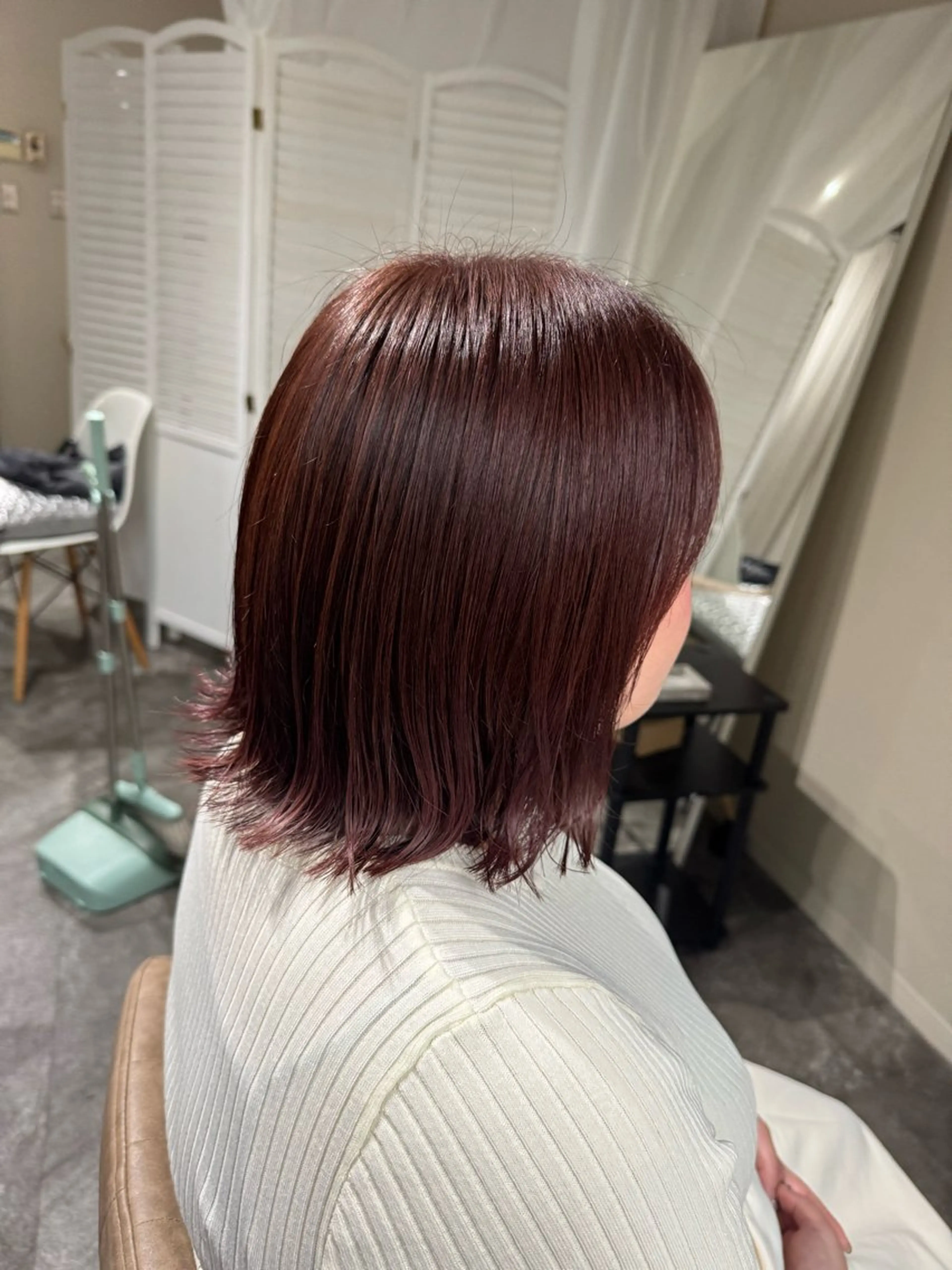 ミディアム カラー ブリーチ ブリーチなしカラー ピンクカラー ヘアカラー 6日空きあり 🌟misatoのヘアスタイル