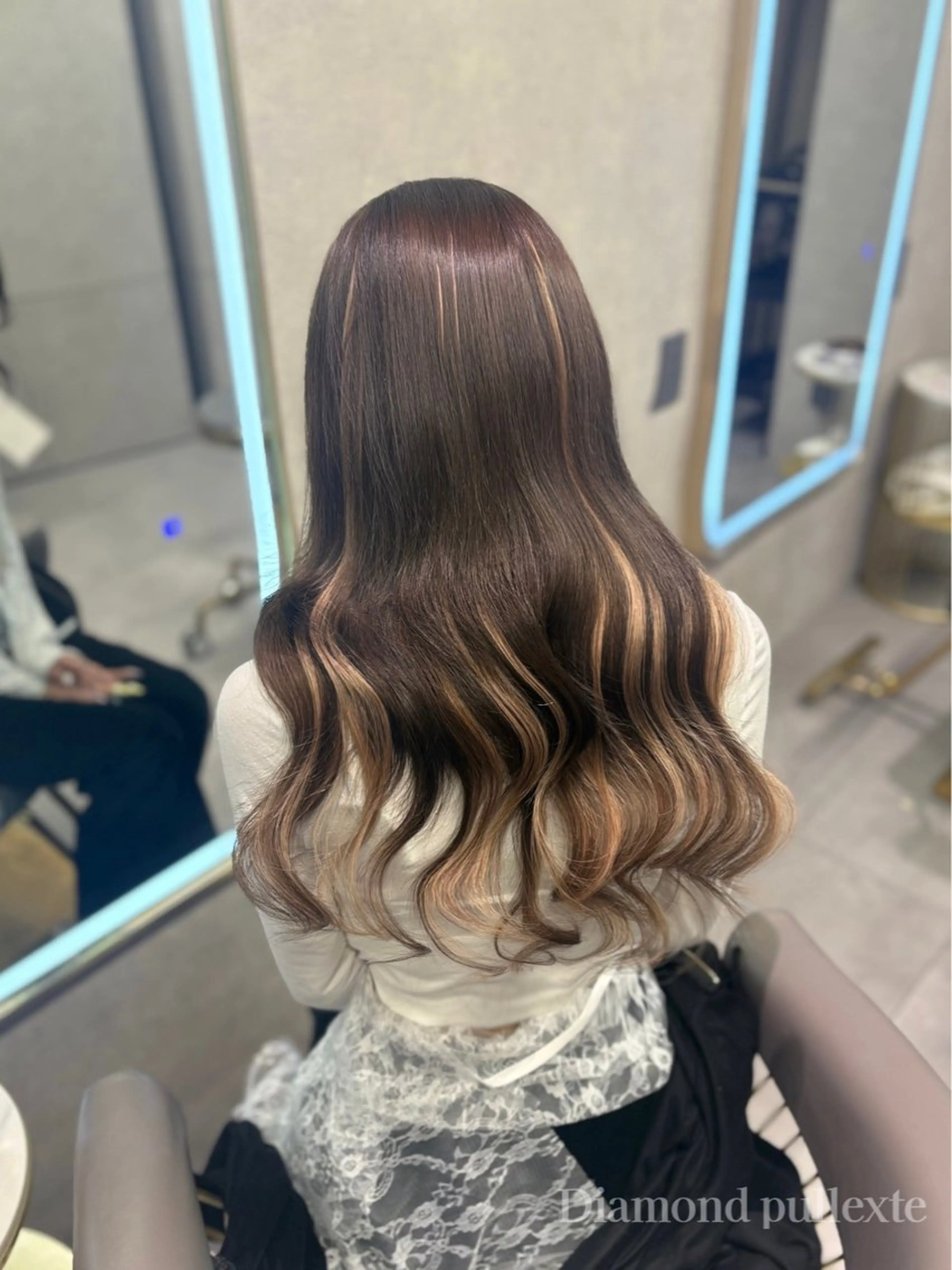 ロング エクステ カラー×エクステ 🫧RIRINA🫧のヘアスタイル