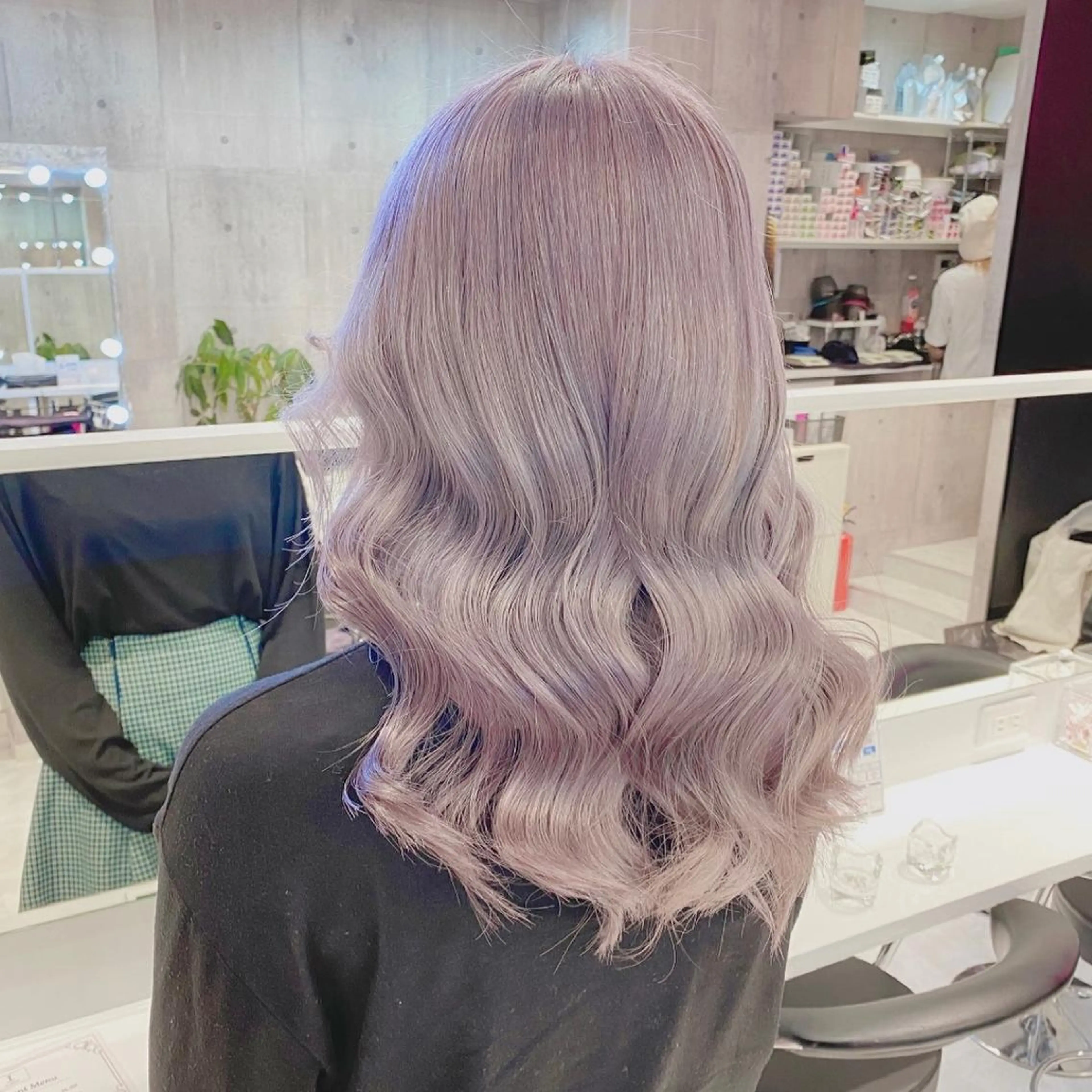 ロング カラー ヘアアレンジ メンズ キッズ マツエク・マツパ ハイトーン美容師 MASATOのヘアスタイル