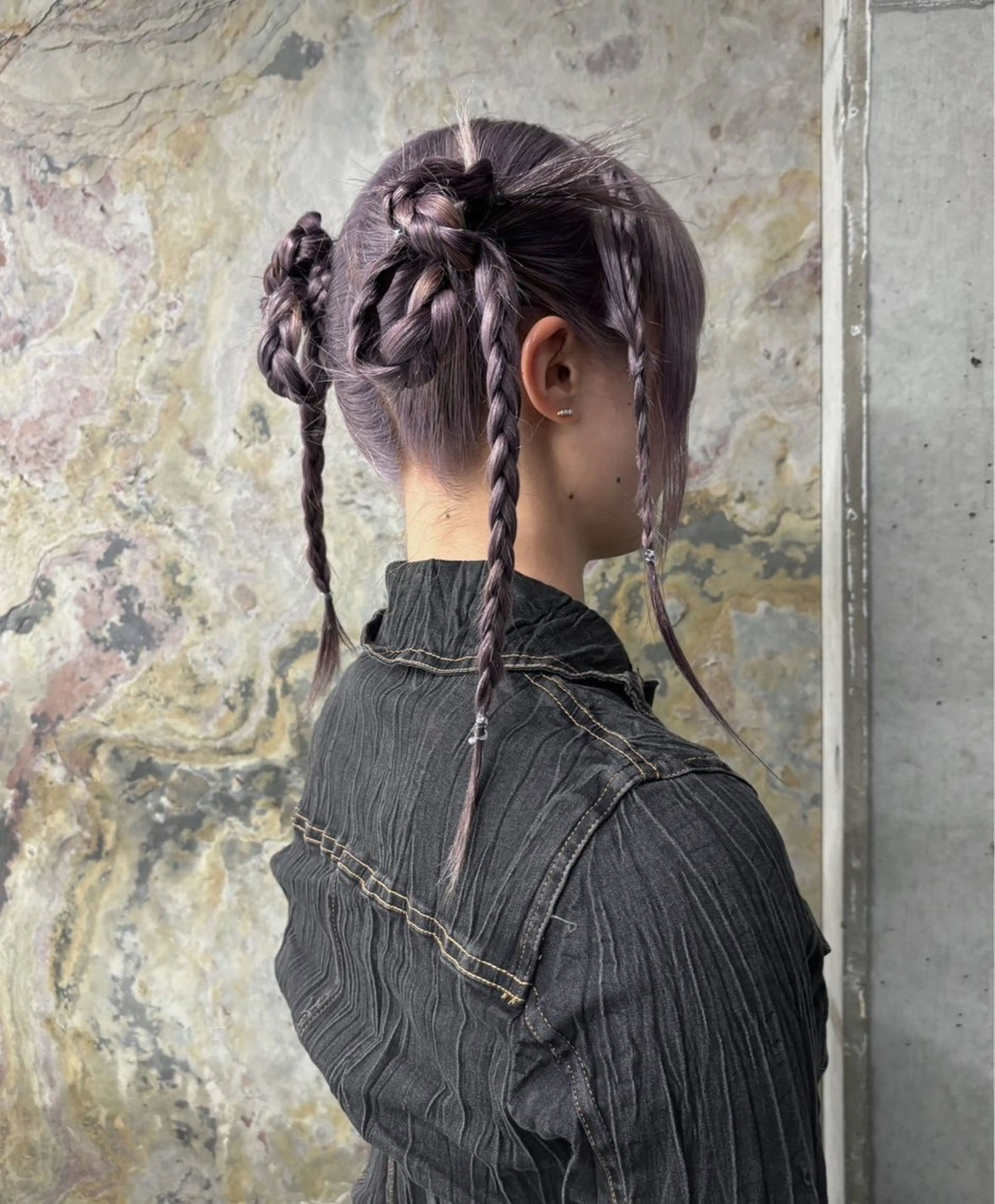 ミディアム カラー ベージュカラー ブロンド ブロンドベージュ 🫧カラーモデル募集 🫧Hiyuのヘアスタイル