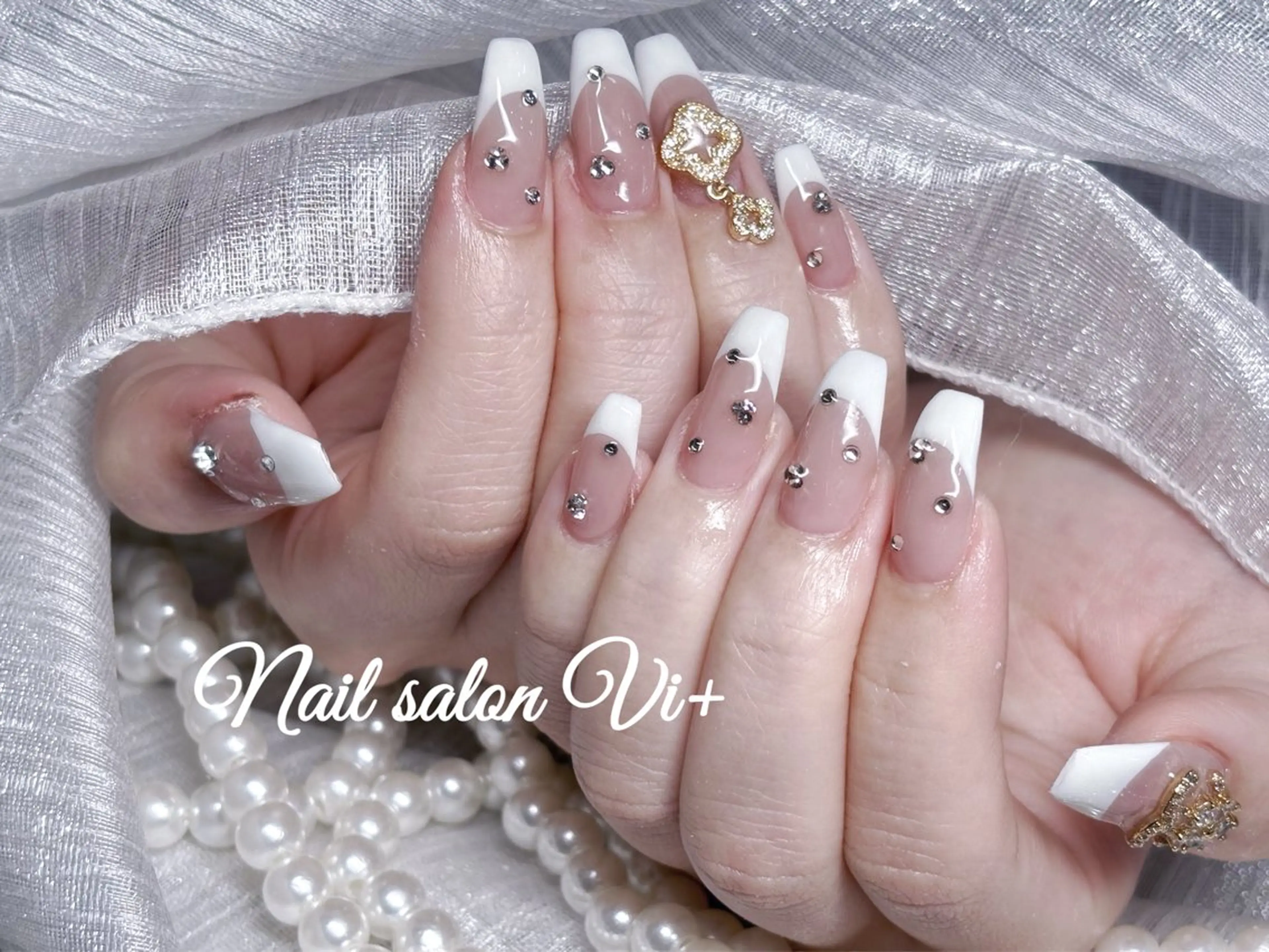 ネイル ハンドネイル Nailsalon Vi+ももか🩷のネイルデザイン