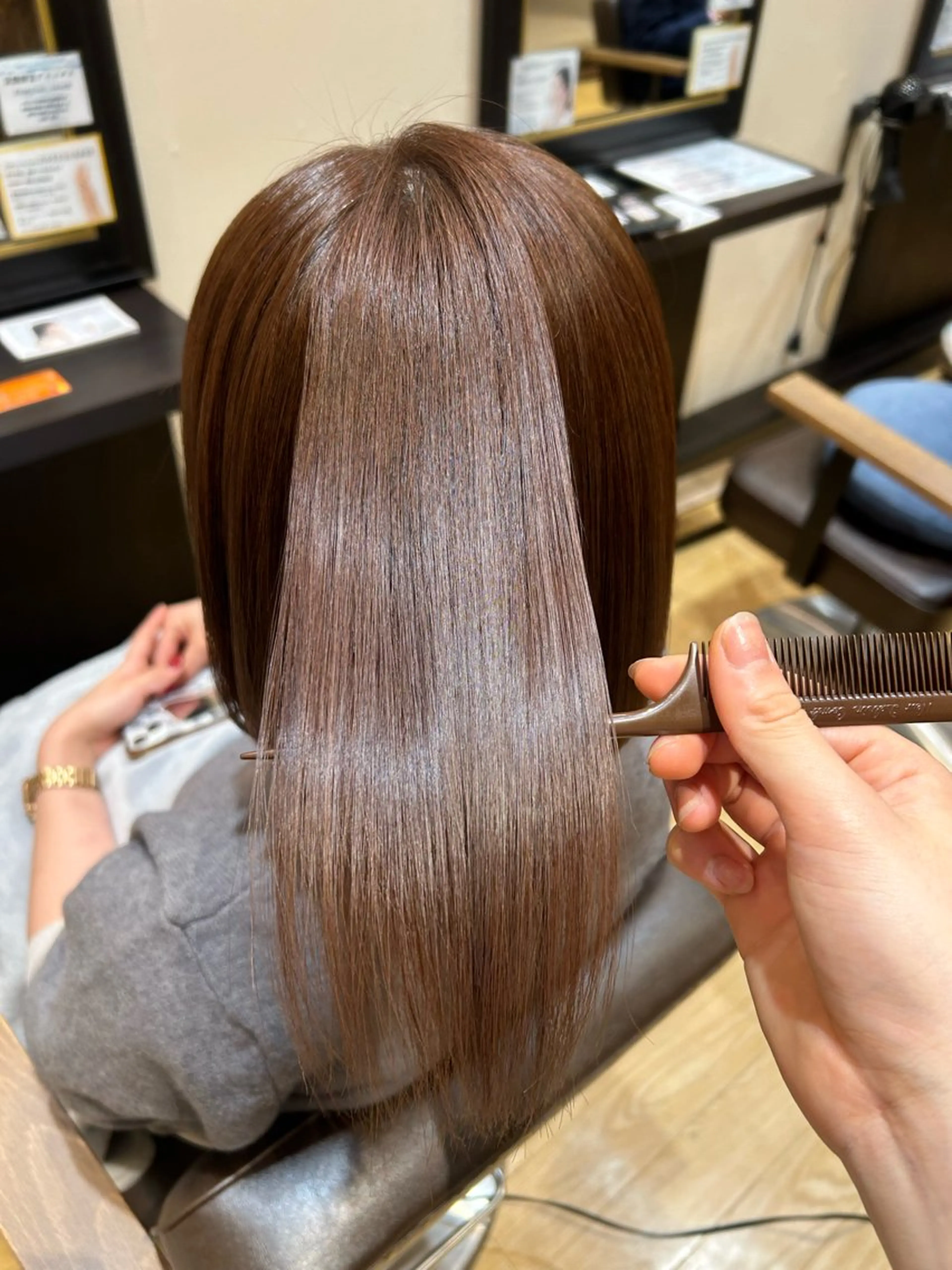 カラー namiki /カットモデル募集中のヘアスタイル