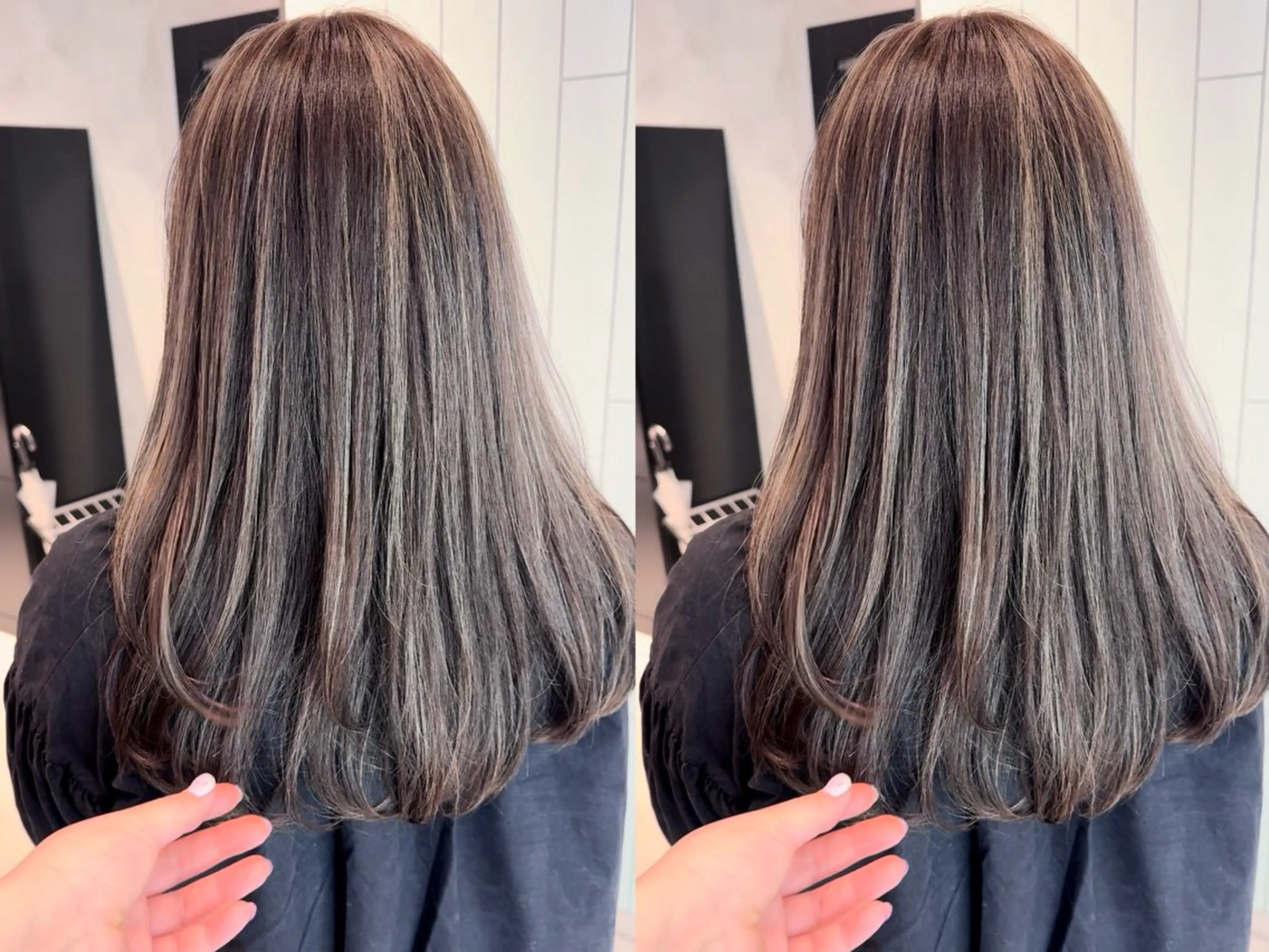 ロング カラー wool TOKYO けいご[ブリーチ]のヘアスタイル