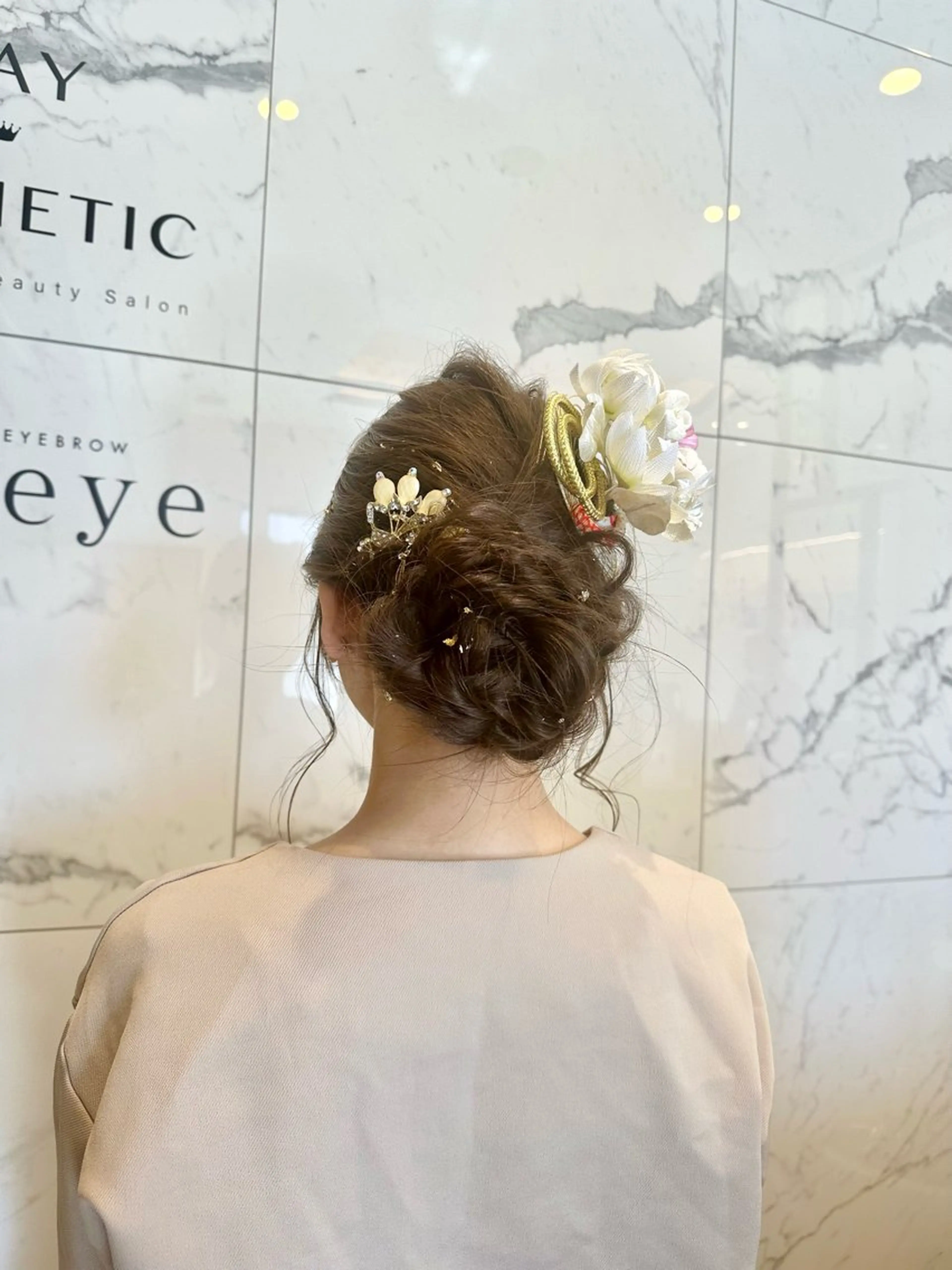 ロング ヘアセット arl 豊田店のヘアスタイル