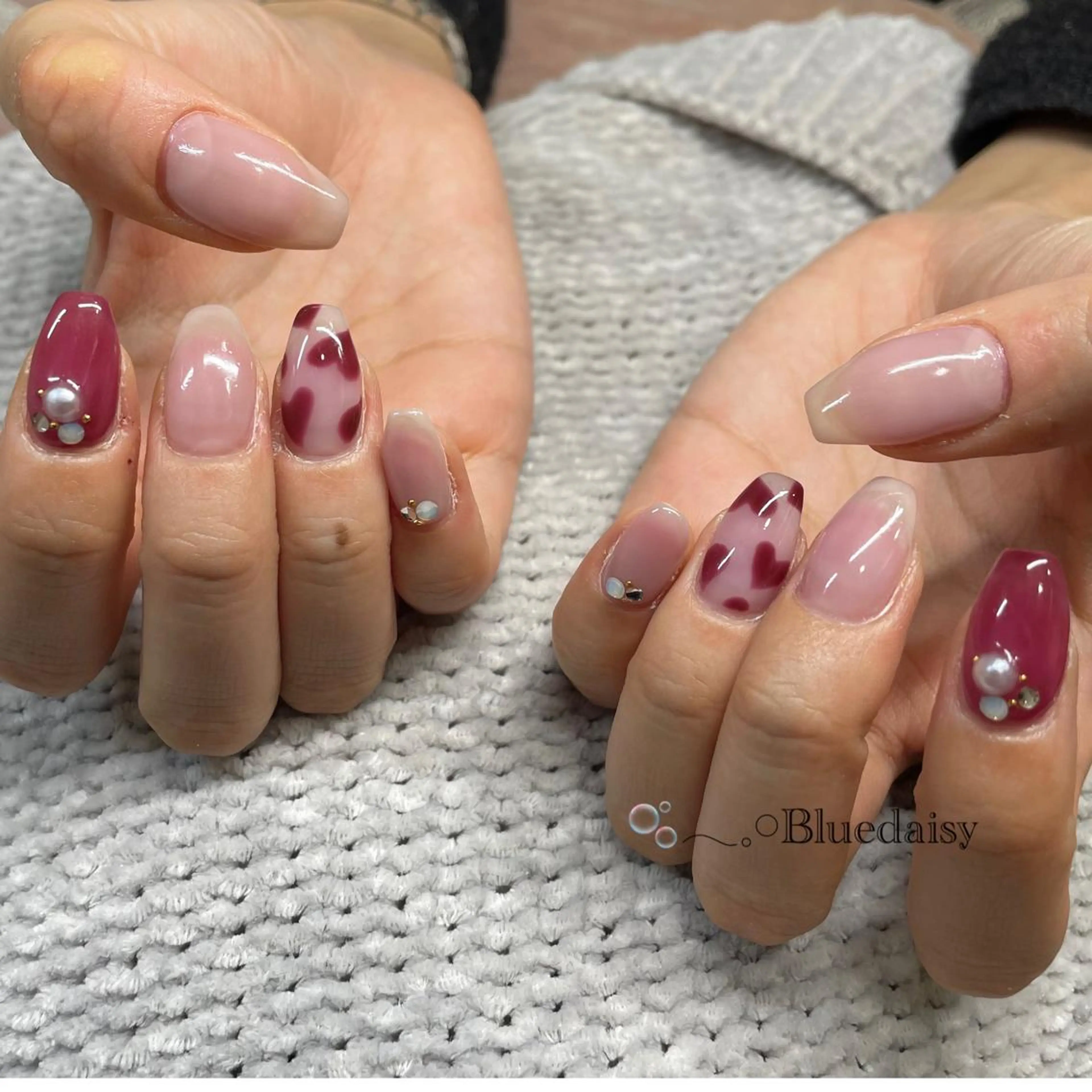ネイル Blue daisy 栄本店のネイルデザイン
