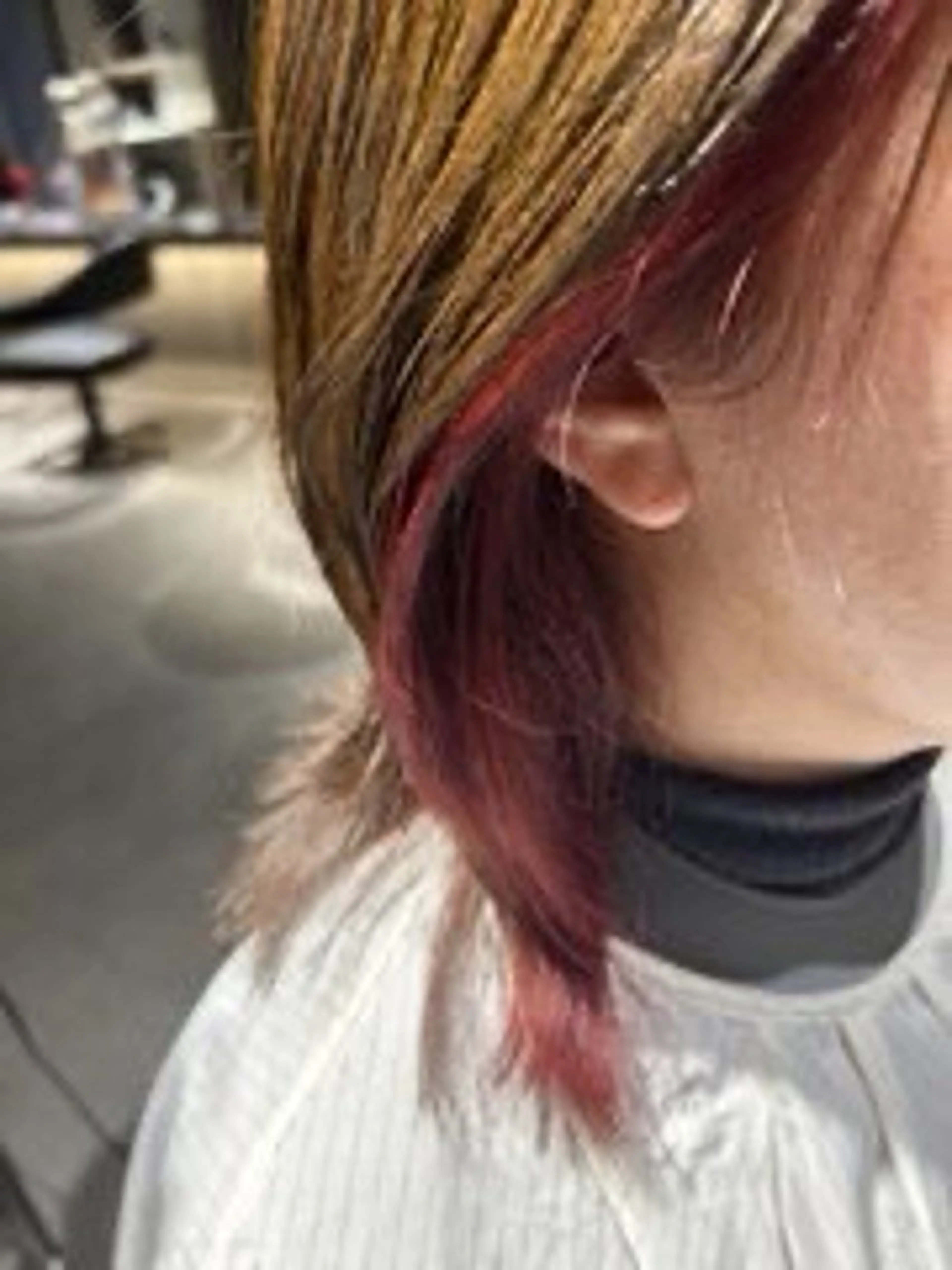 セミロング カラー ヘアカラー ✨BLANCA SAYAKA✨のヘアスタイル