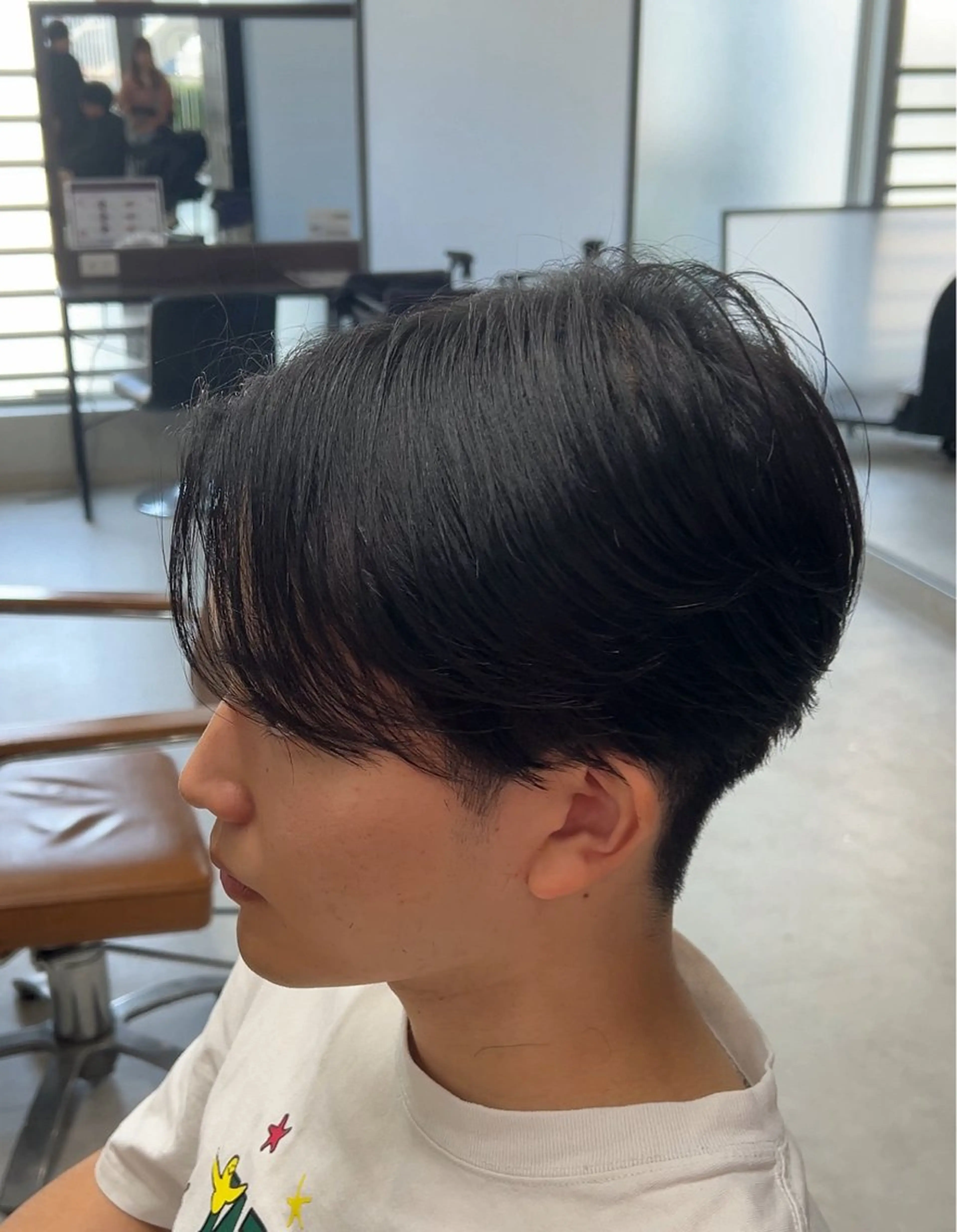 メンズ カット トリートメント ヘッドスパ ヘアセット カズキ🌼曲がる 縮毛矯正のヘアスタイル