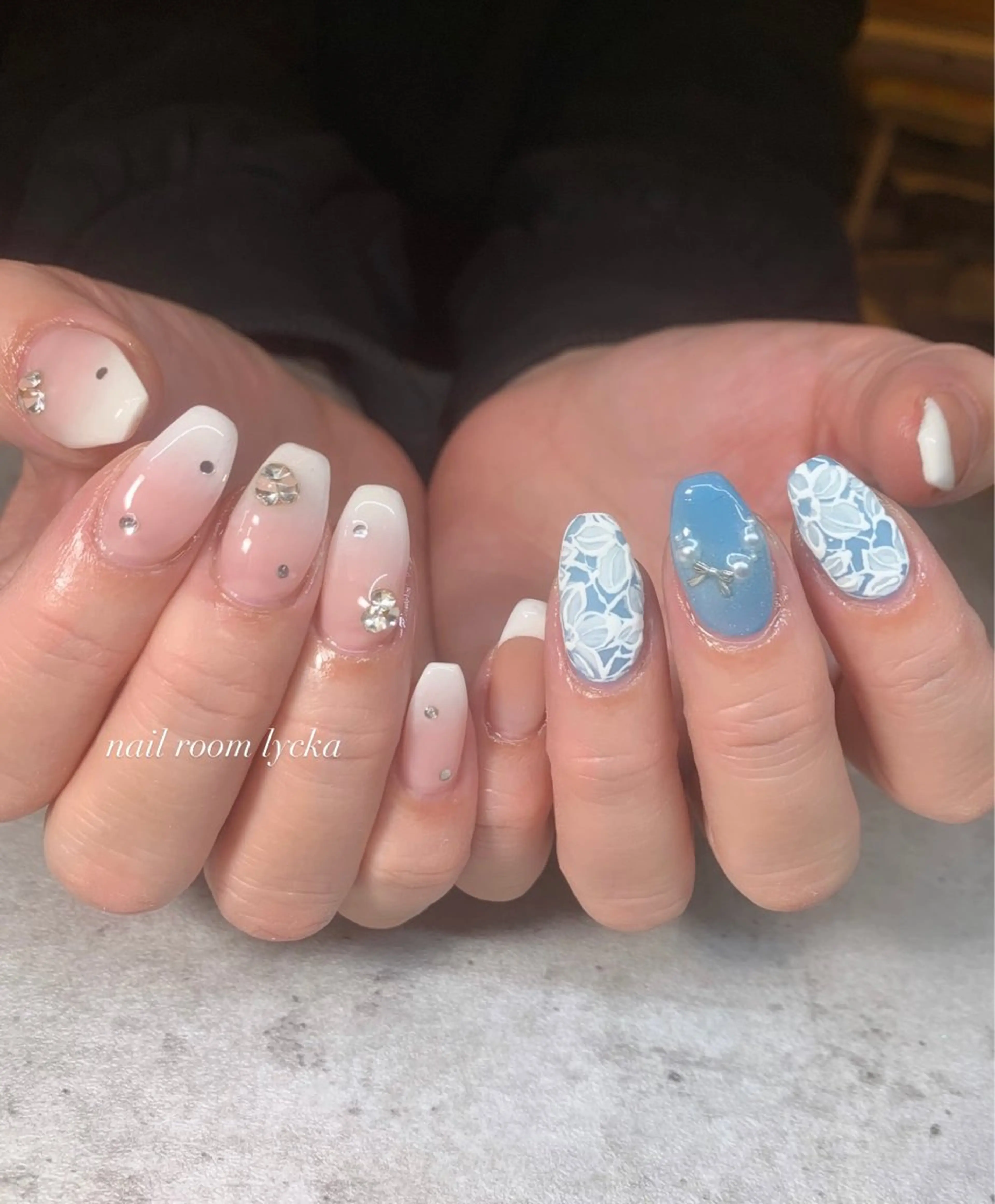 ネイル ﾈｲﾙﾙｰﾑﾘｯｶ 𝐦𝐚𝐲𝐮のネイルデザイン