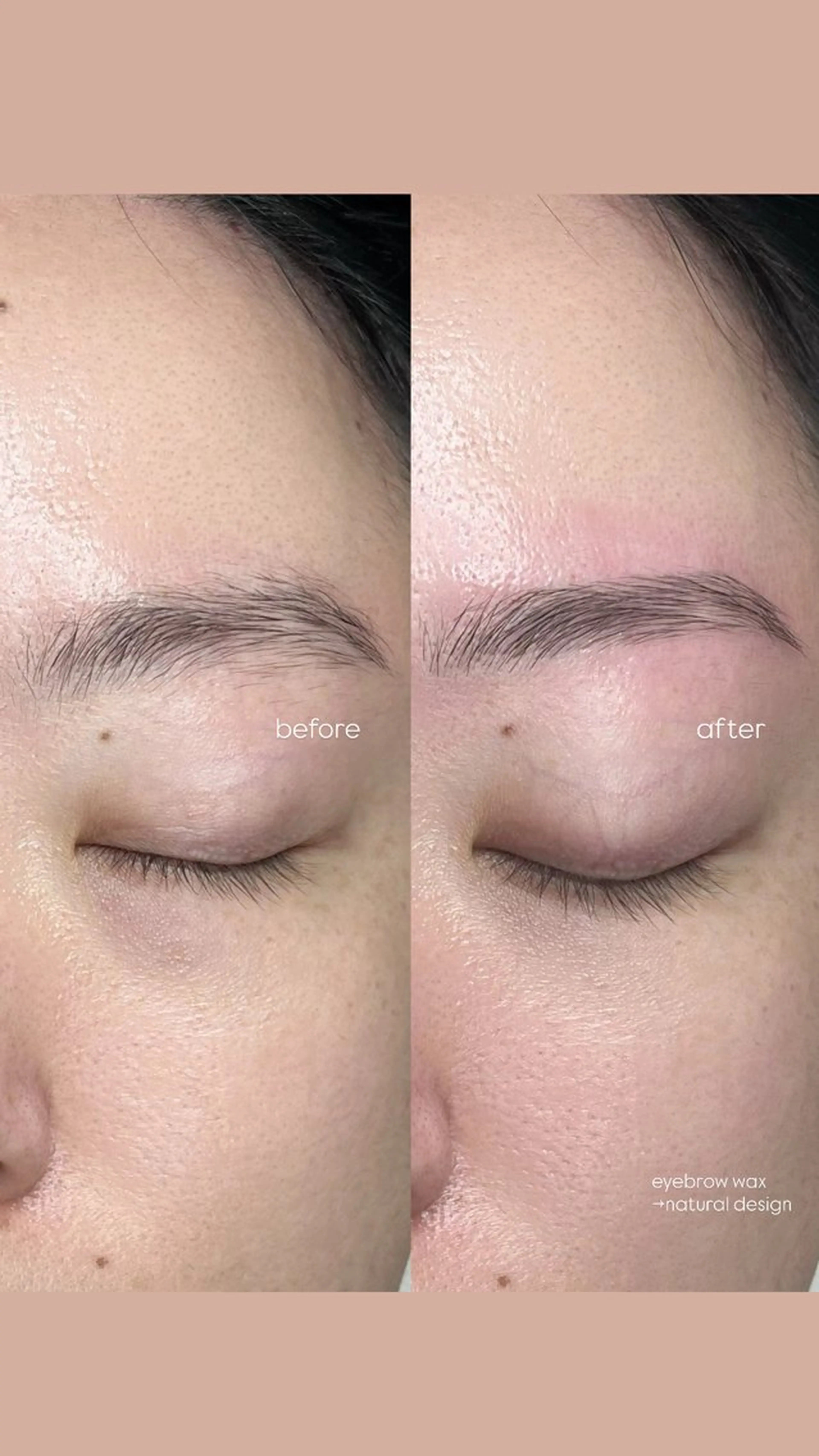 【女性平日限定】眉毛ワックス脱毛の写真