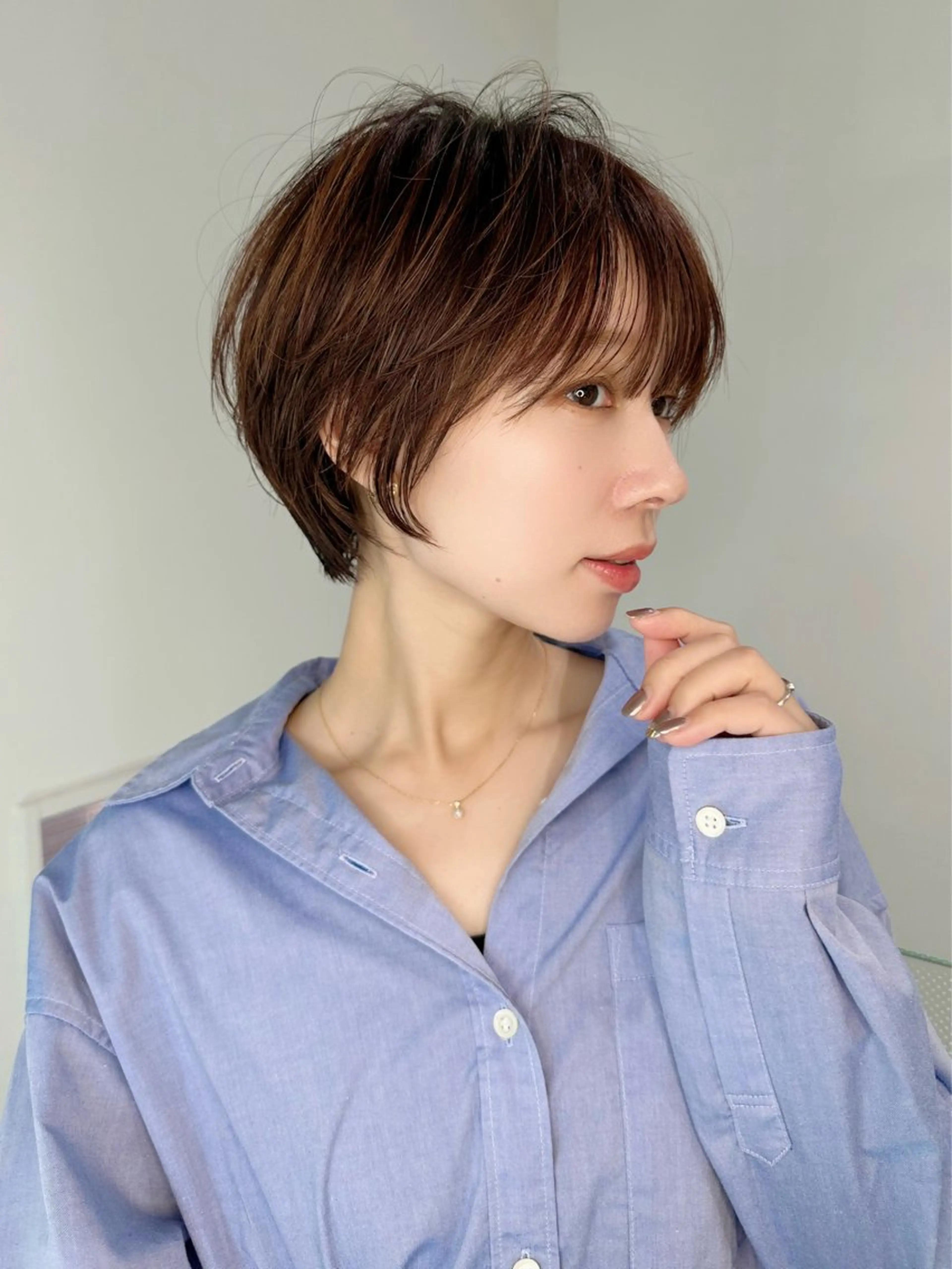 ショート カット ヘアカラー トリートメント ヘッドスパ taiga レイヤー /髪質改善/矯正🌈のヘアスタイル