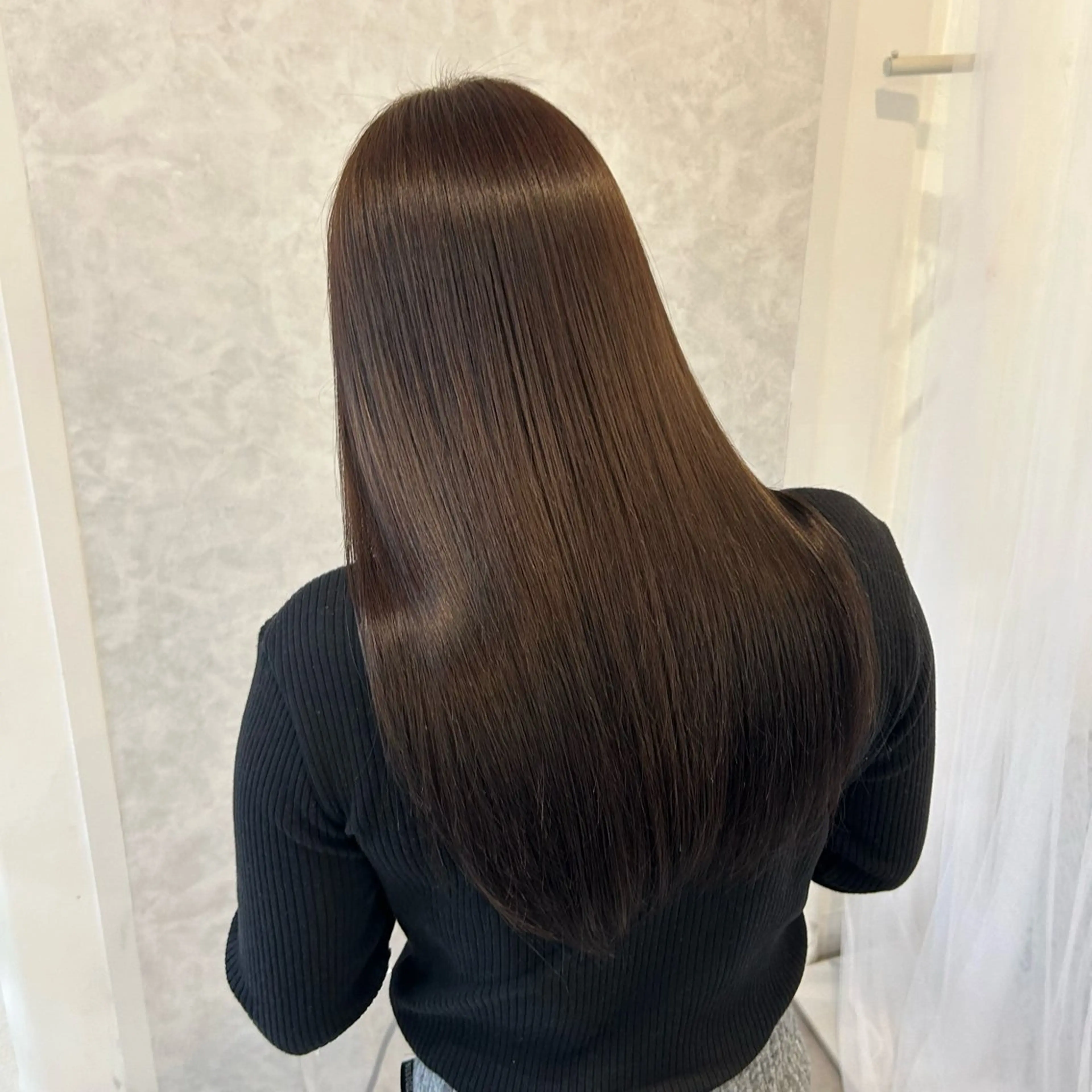 地毛風ストレート【ロング料金あり】の写真