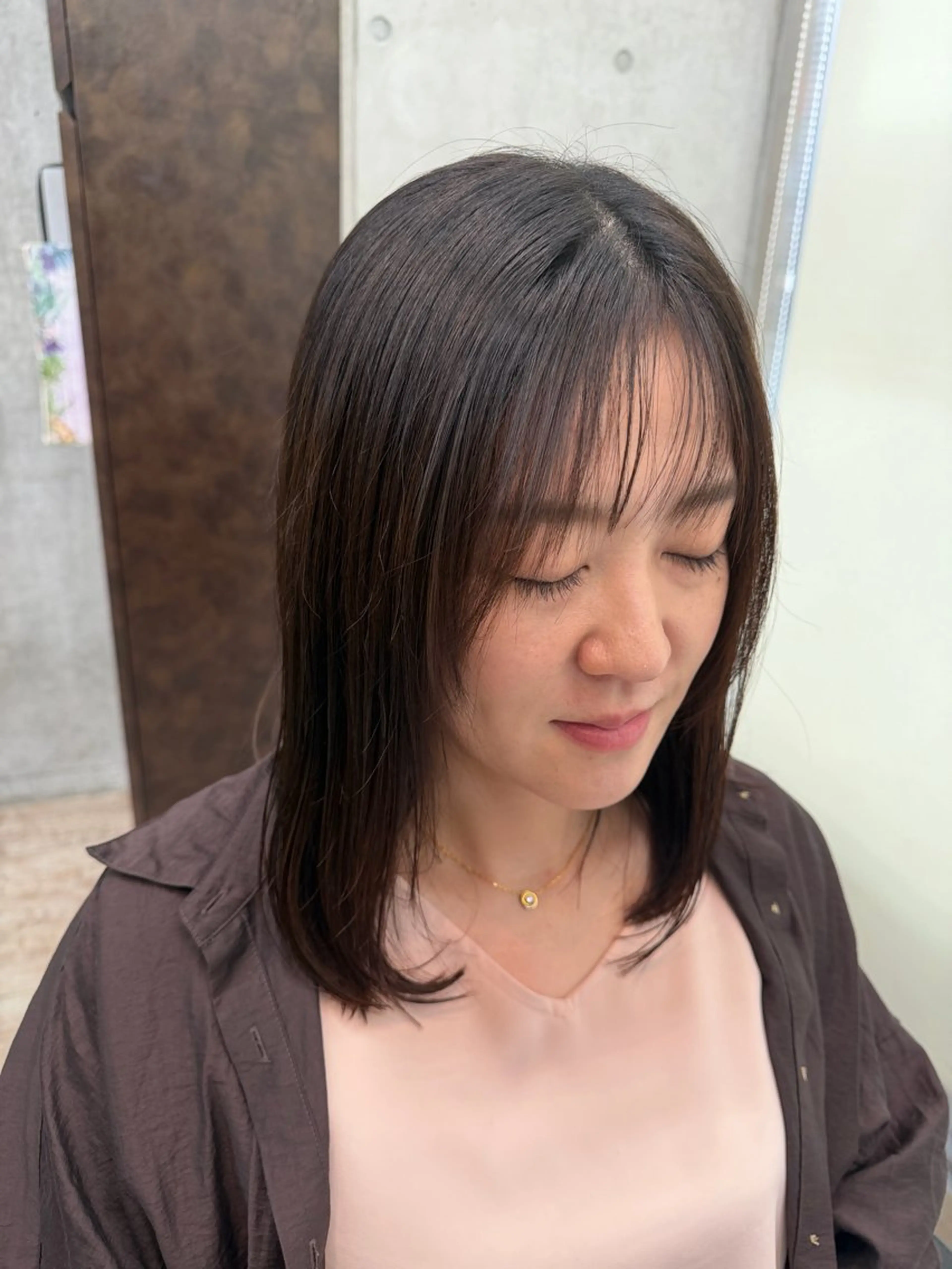 ミディアム Blossom 大山imafujiのヘアスタイル