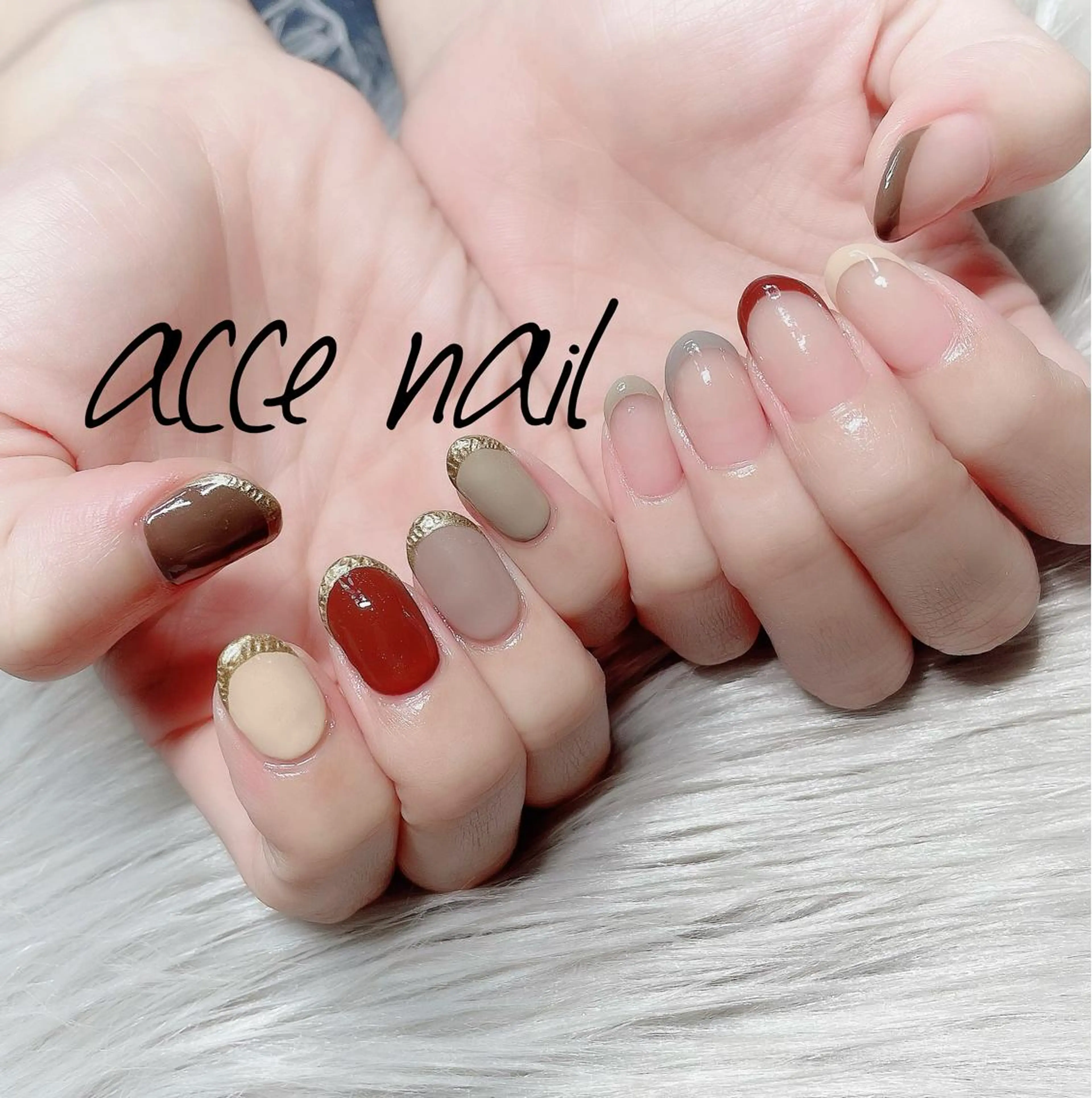 ネイル 持ち込み ハンドネイル atsuco ✴︎のネイルデザイン