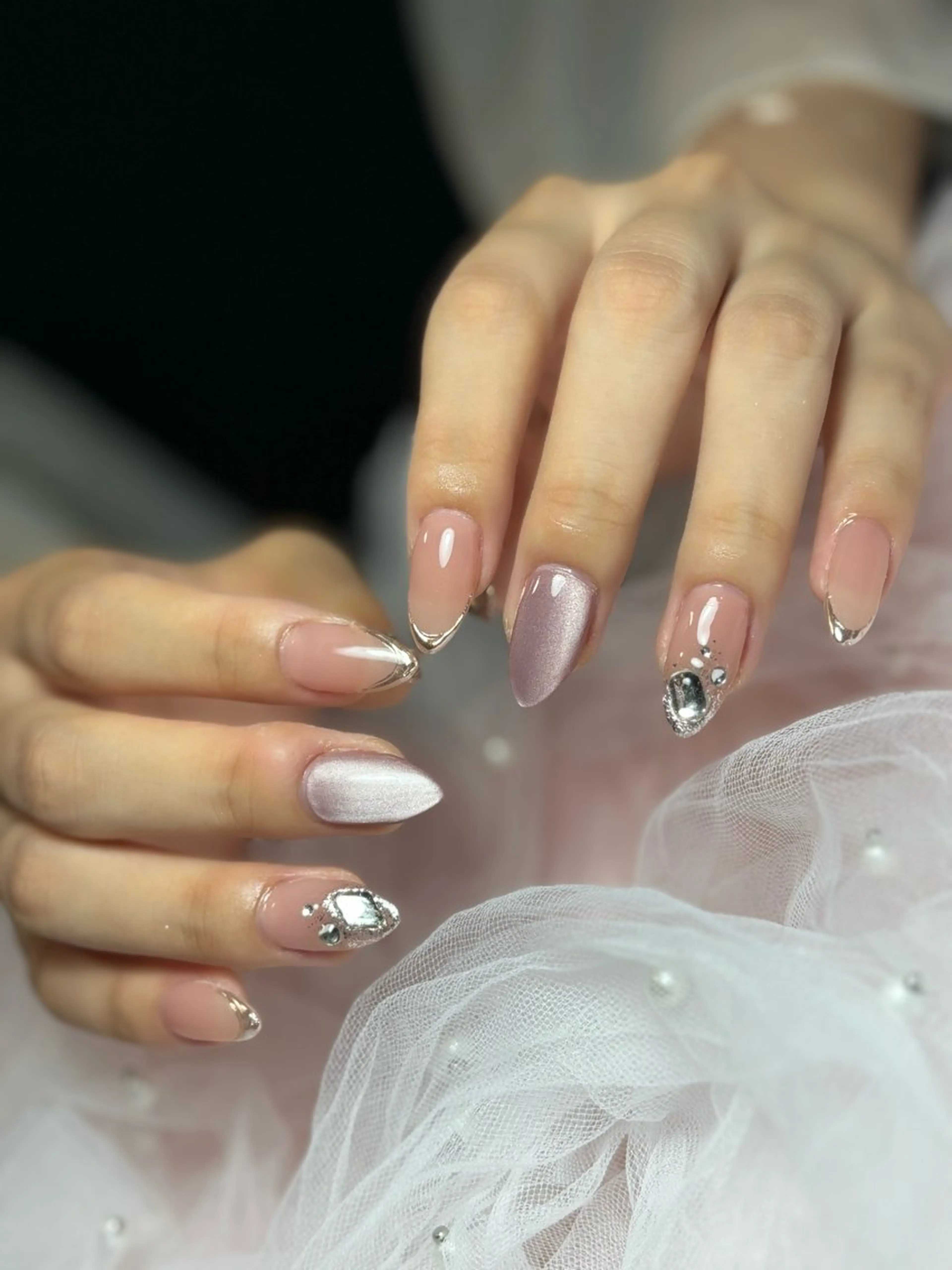 ネイル ハンドネイル ハンドケア ネイルサロン Date🤍のネイルデザイン