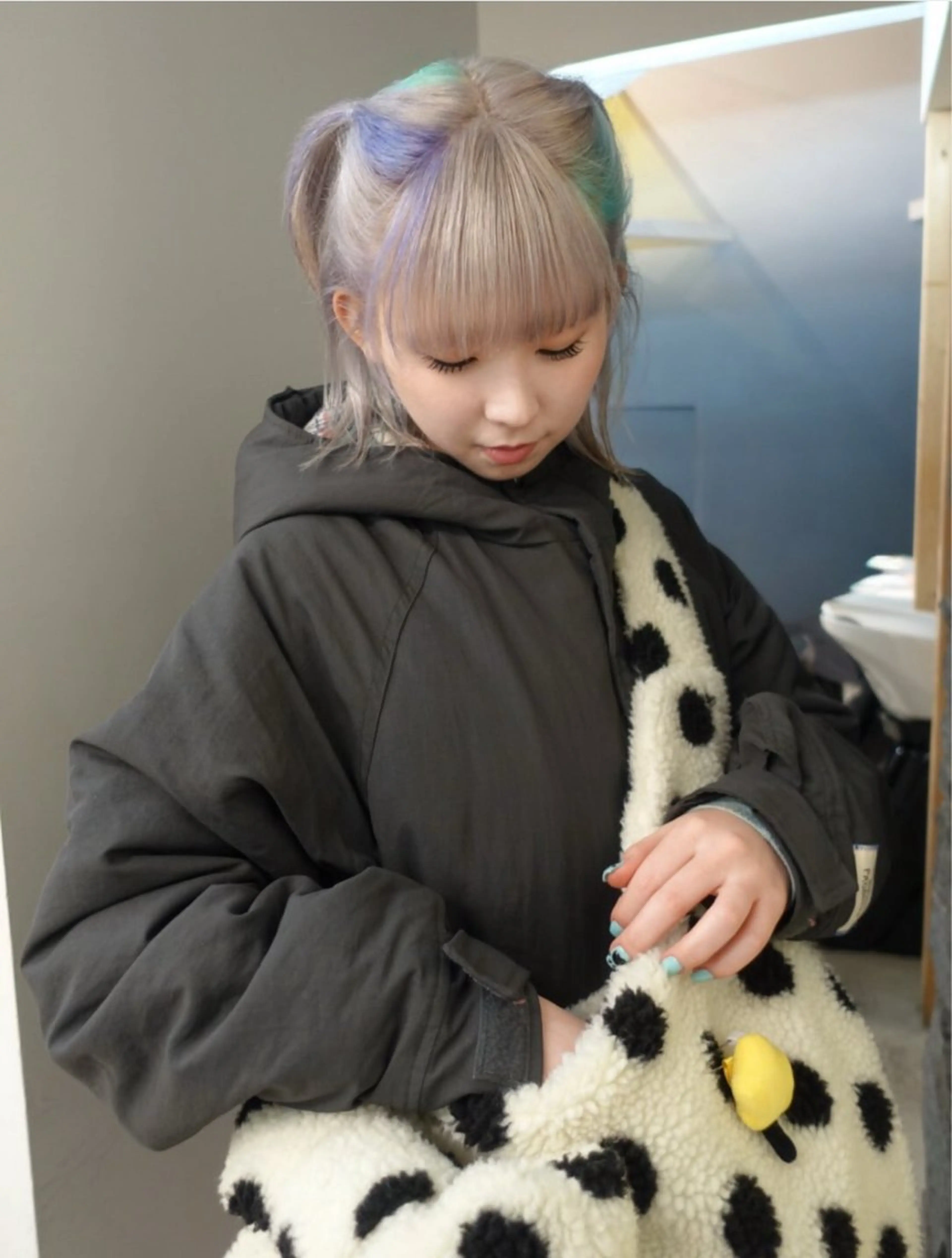 カラー ヘアカラー デザイン/ハッシュ レイヤー/senaのヘアスタイル