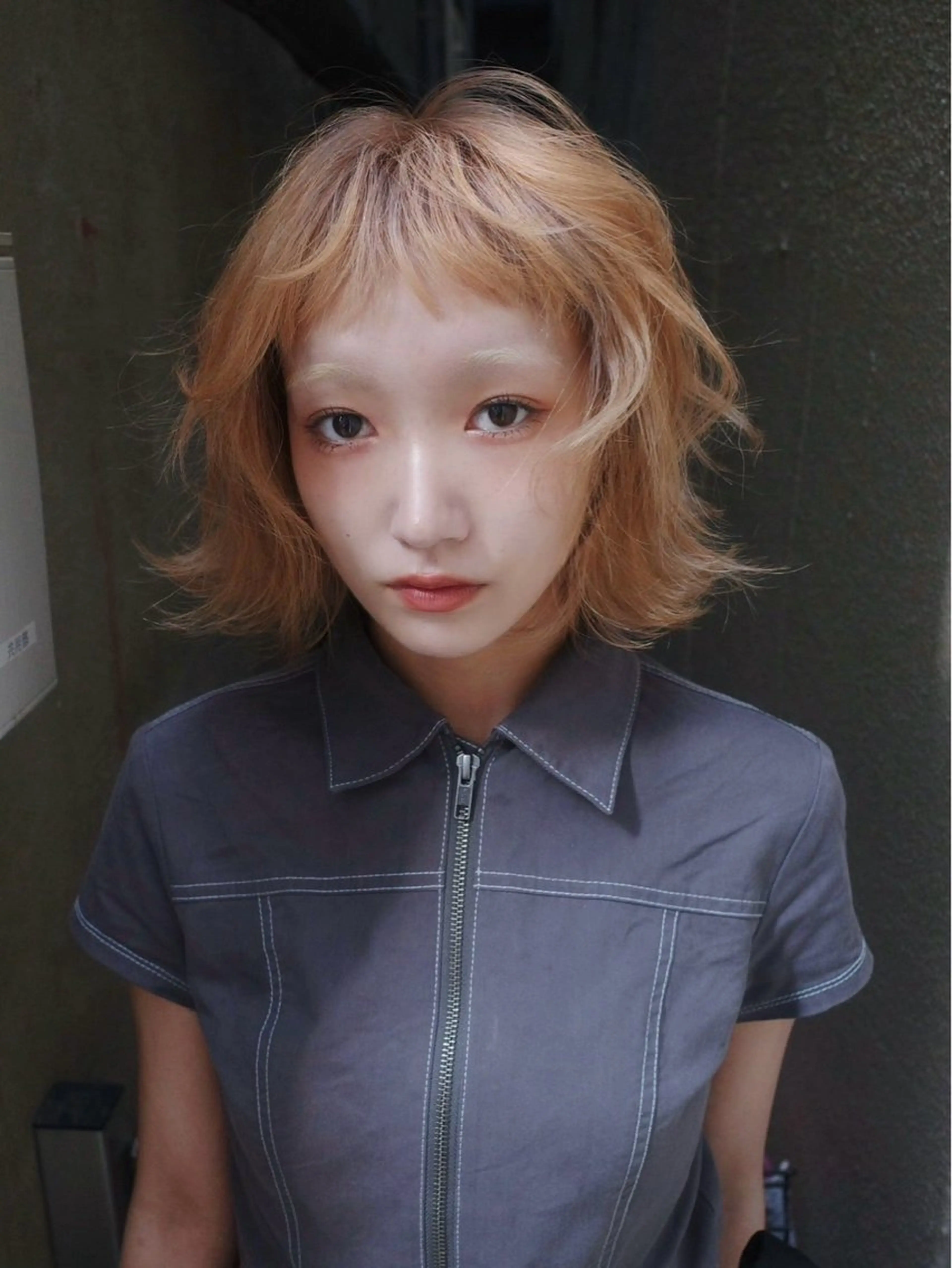 ショート カラー 原宿ハイトーン ᕷ*.°/aimuのヘアスタイル