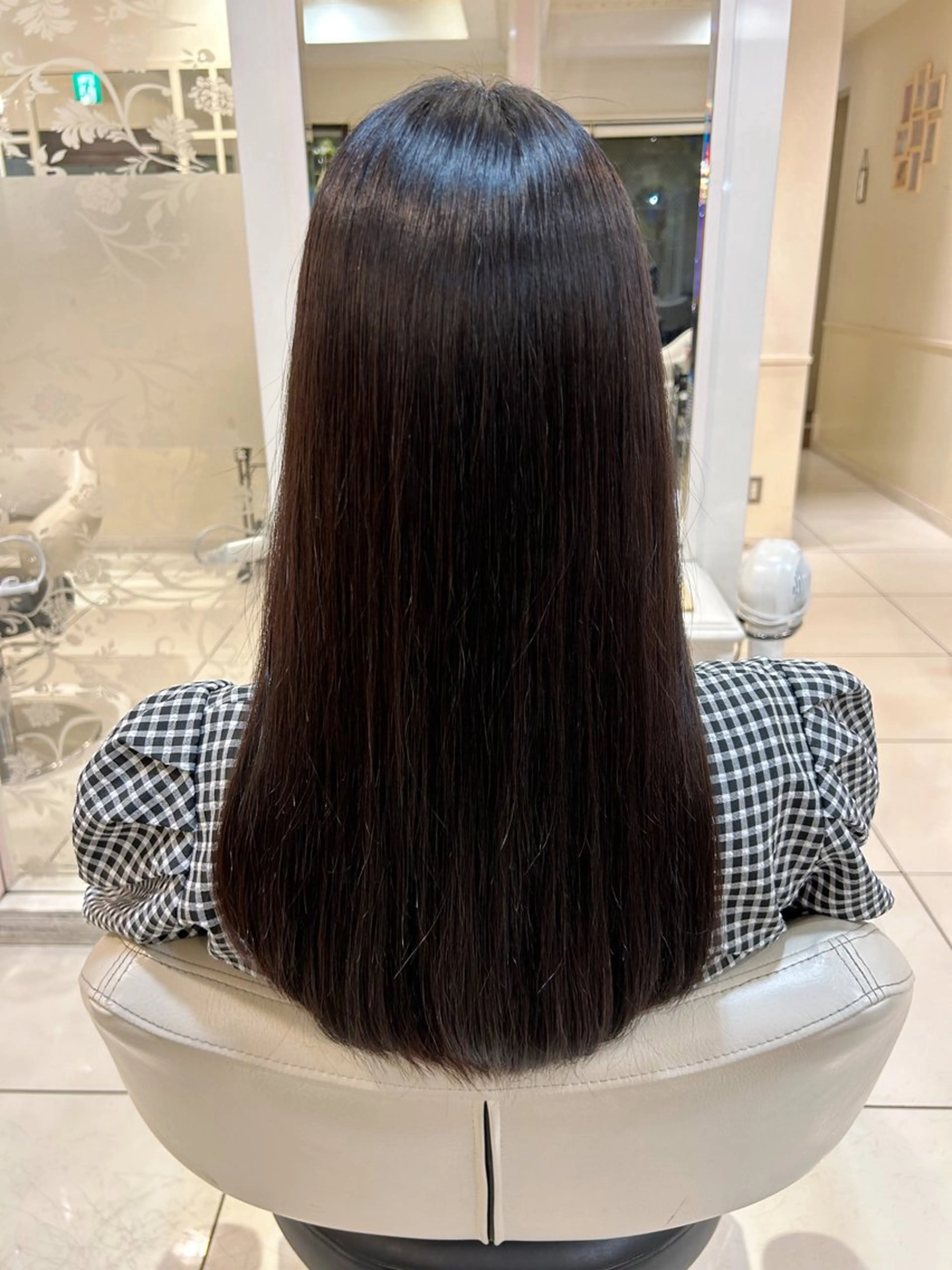 ロング 縮毛矯正 カット 縮毛矯正 トリートメント 高橋 佑のヘアスタイル