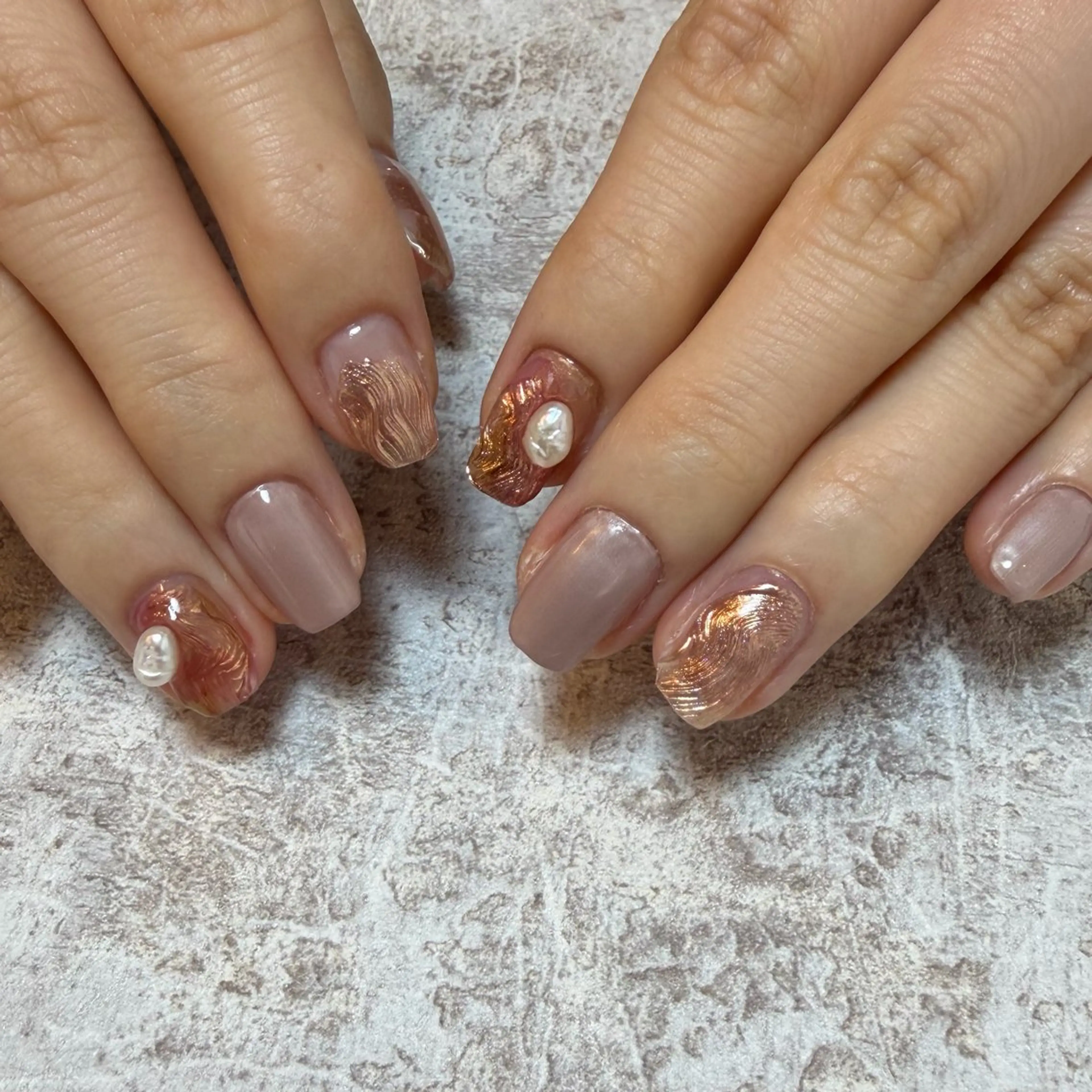 ネイル 自由が丘サロン あやめ💅のネイルデザイン