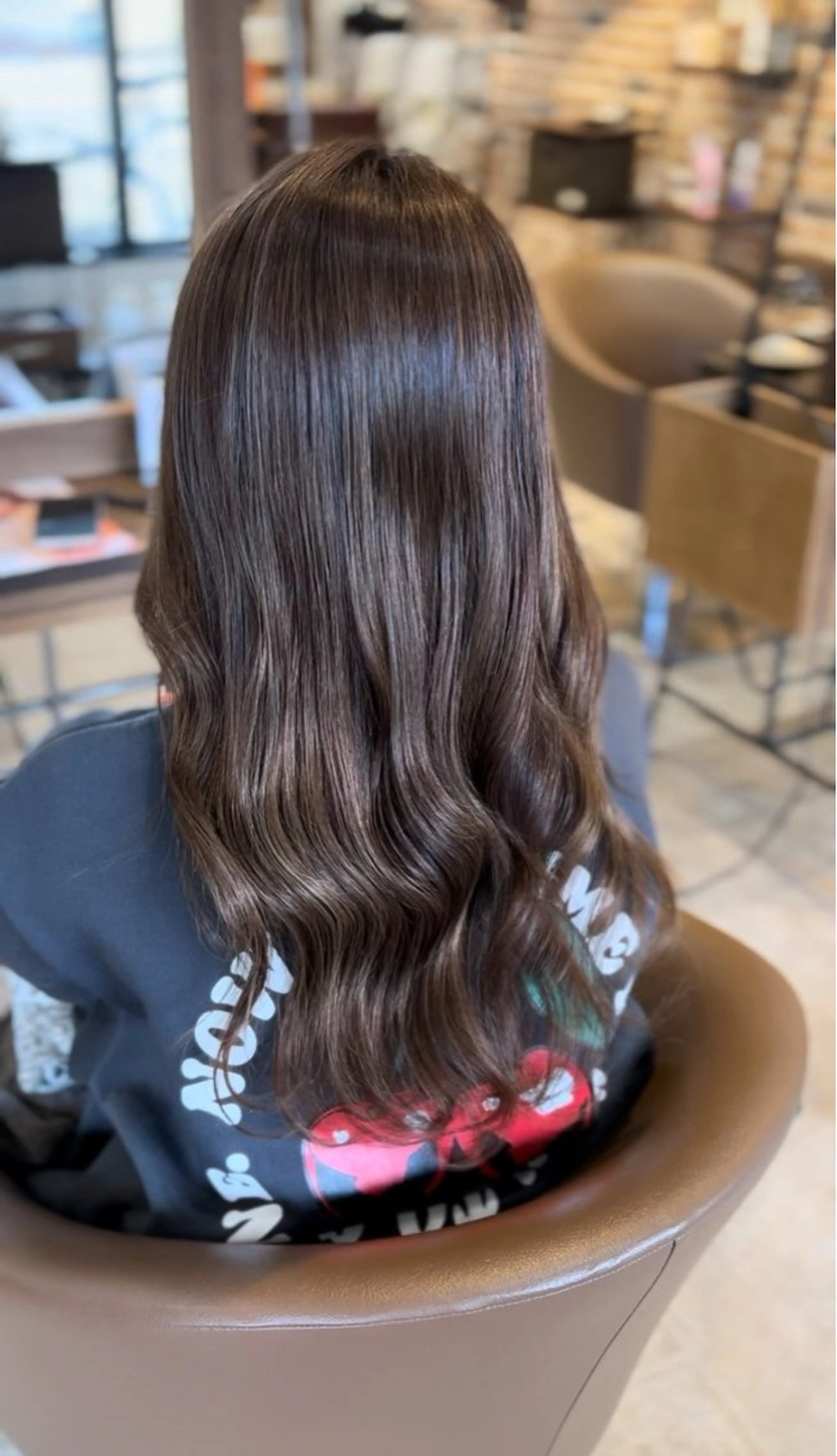 ロング 米村 美咲のヘアスタイル