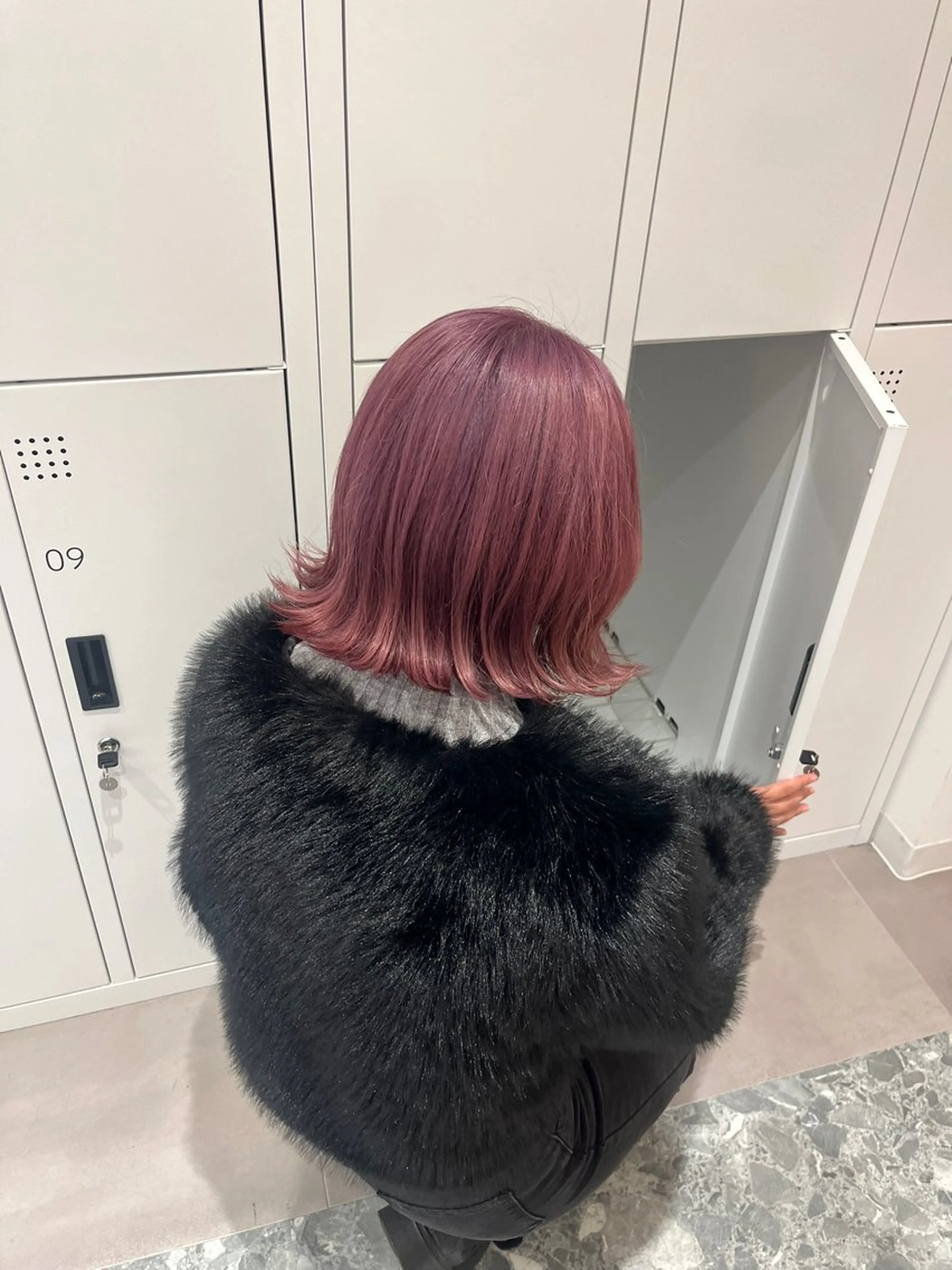 ミディアム カラー みう/仙台/暖色/ 艶髪/顔周りカット/のヘアスタイル