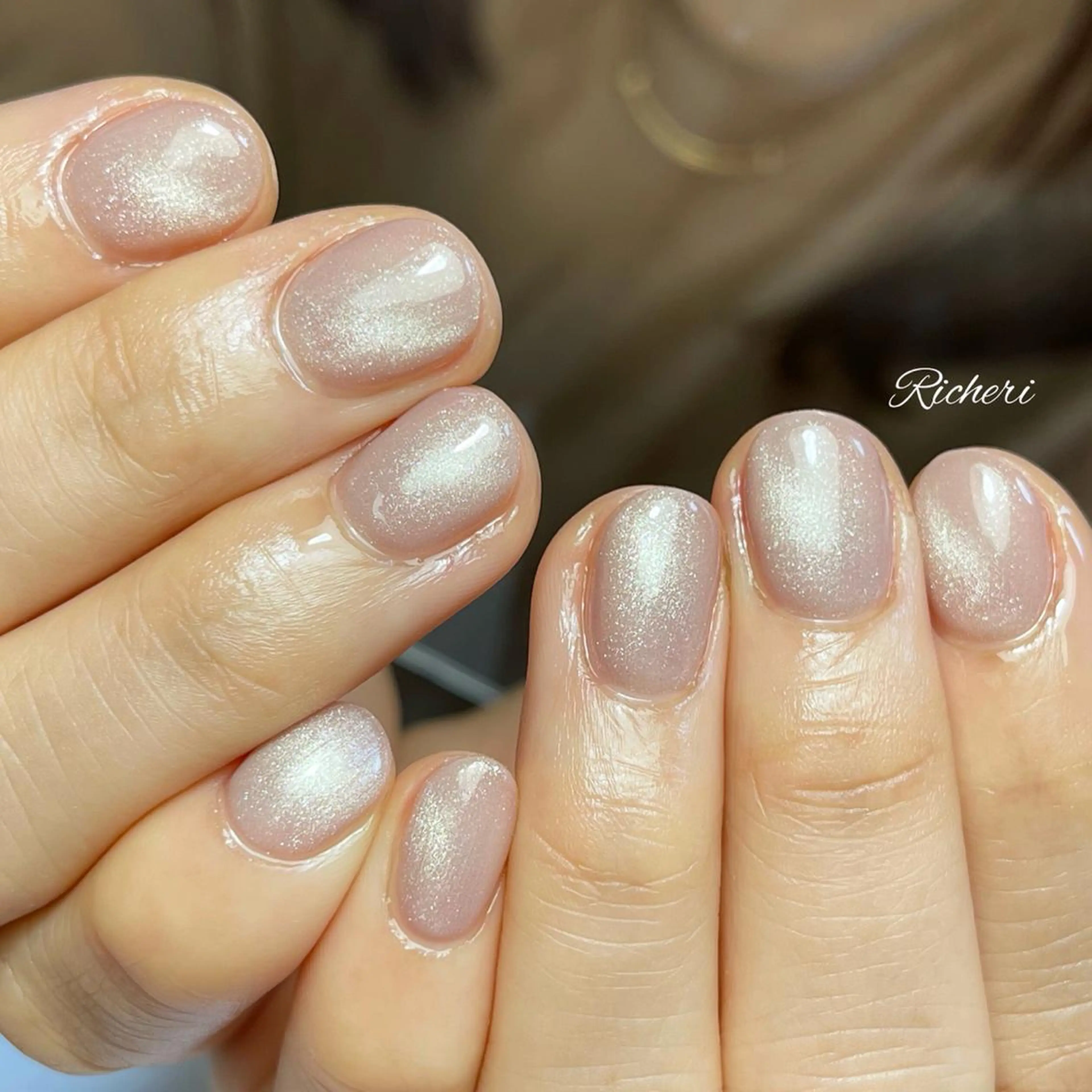 ミディアム ネイル マグネットネイル richeri beautyのエステ・リラクイメージ