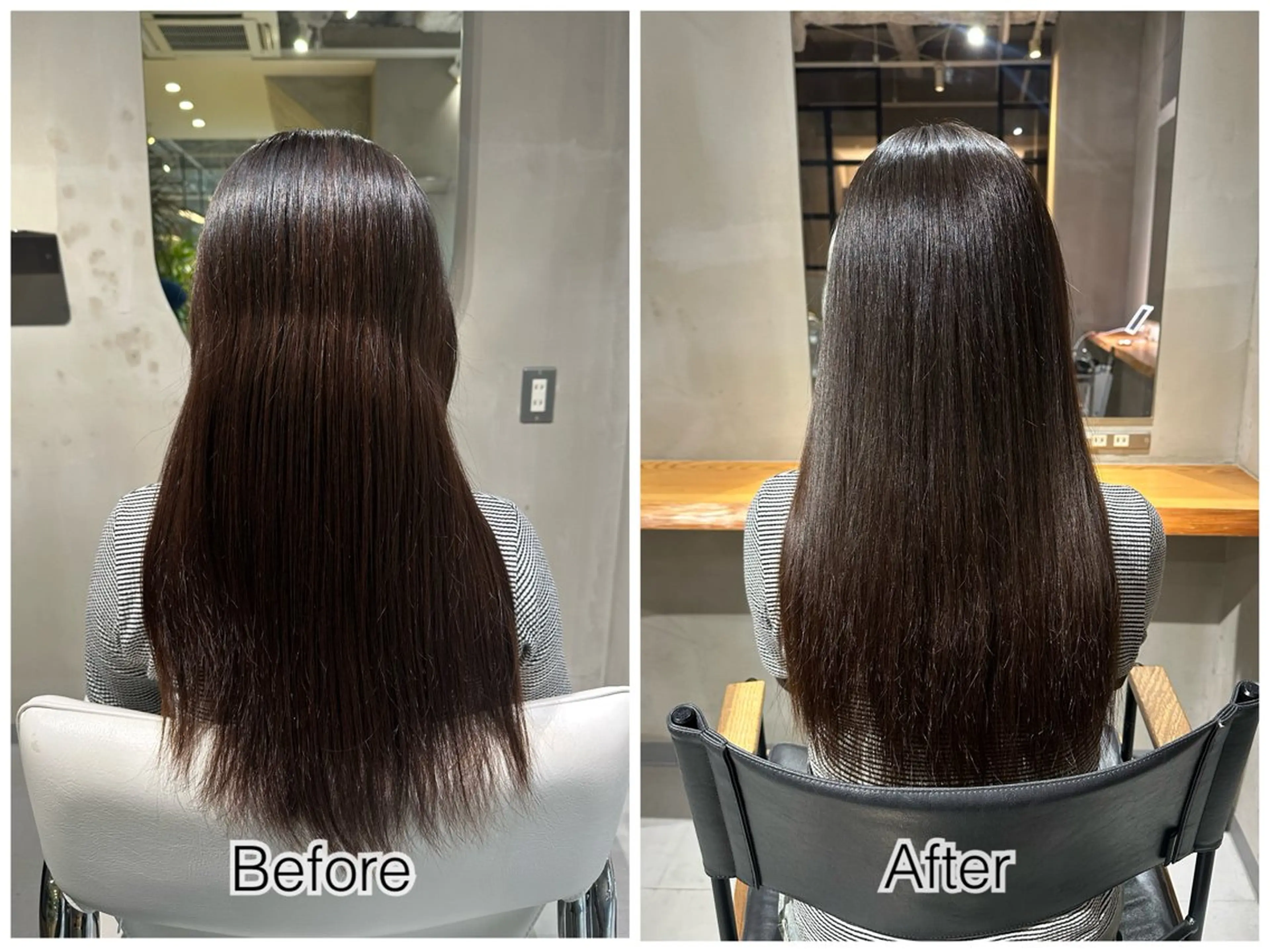 ロング mei🪽 カラーモデルのヘアスタイル