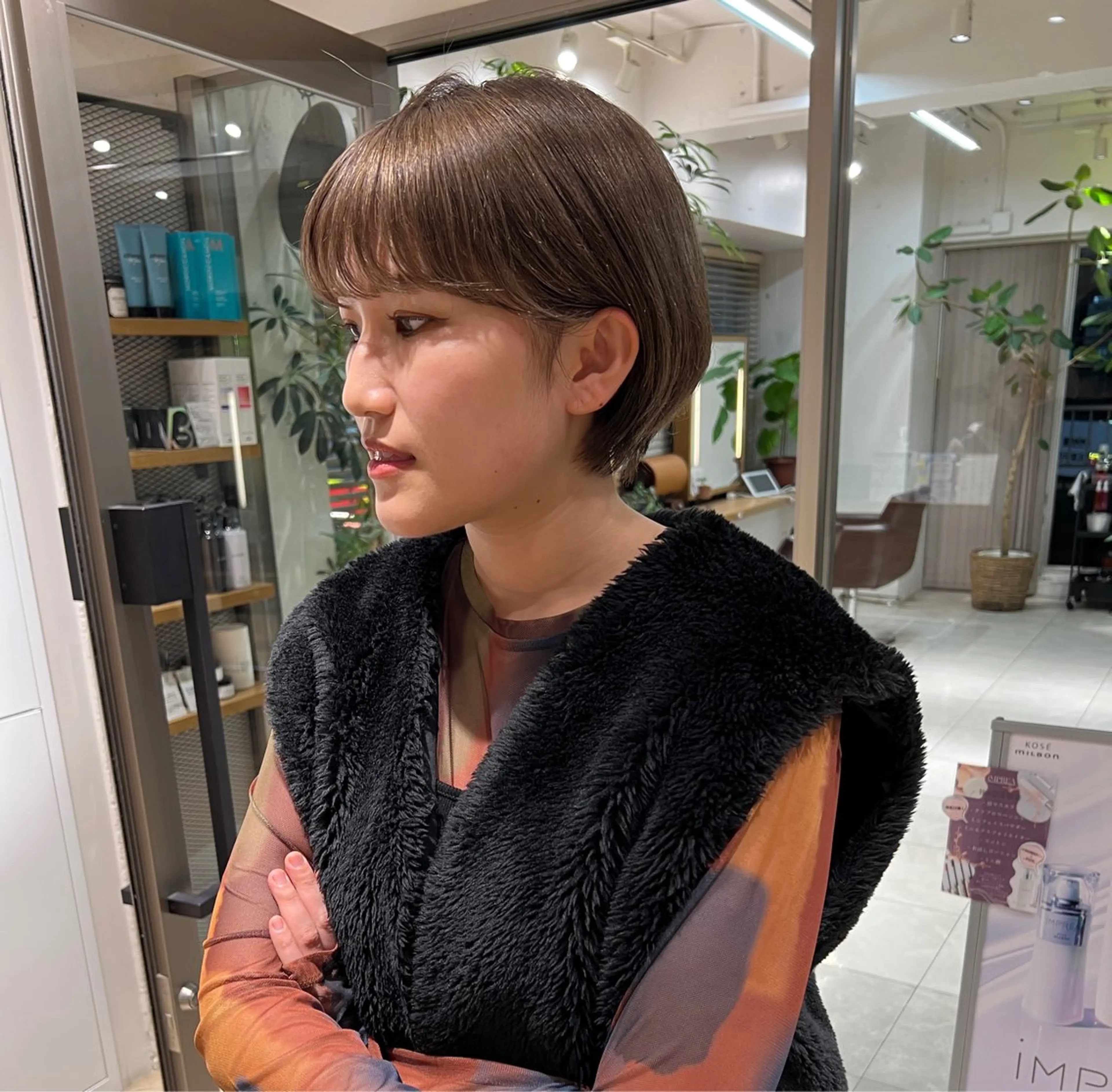 ショート カラー 🫧髪質改善/縮毛 矯正/RIKOのヘアスタイル