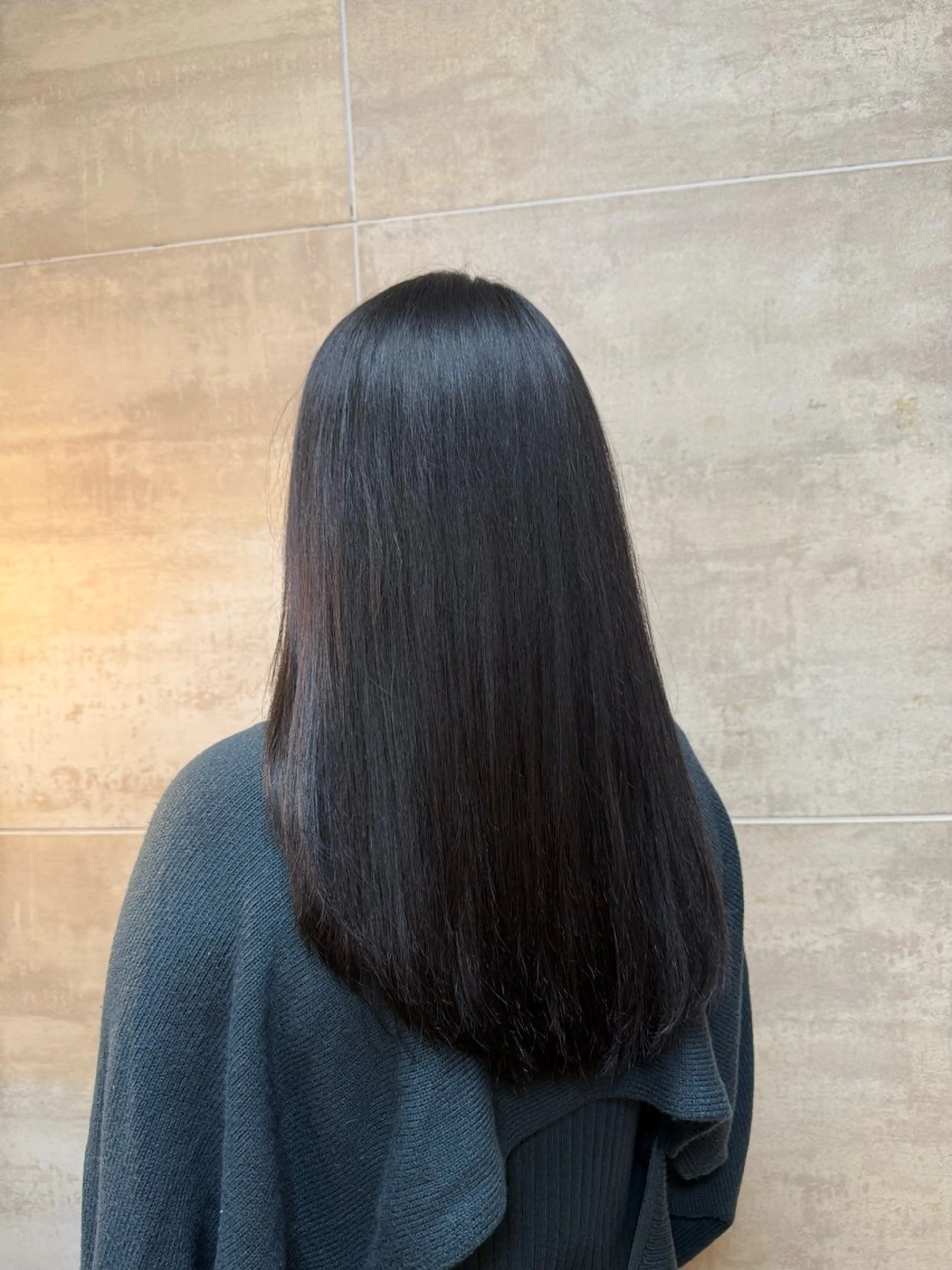 ロング レイヤーカット ロング 予約停止 予約不可のヘアスタイル