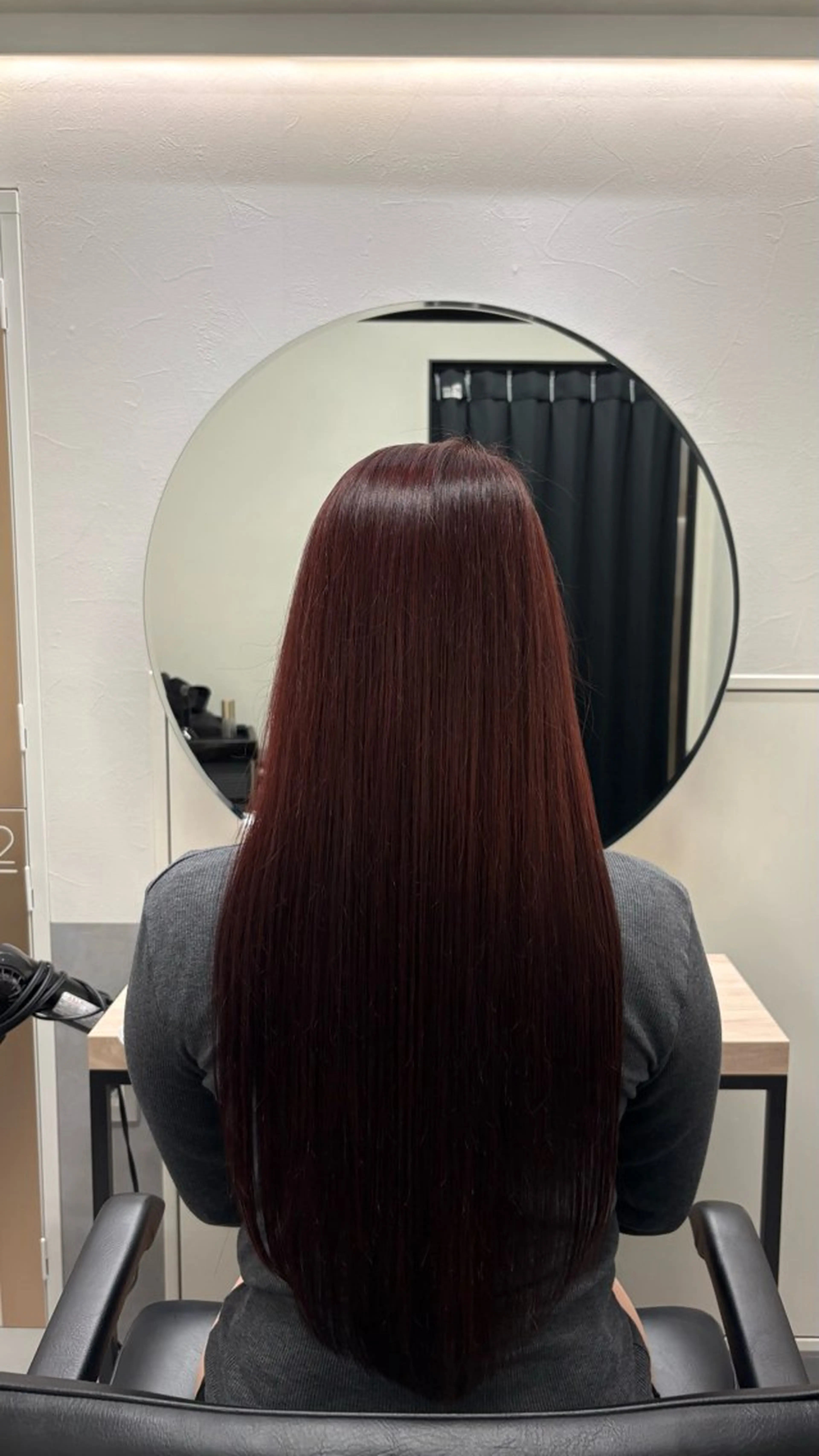 カラー ピンクカラー そ ら．のヘアスタイル