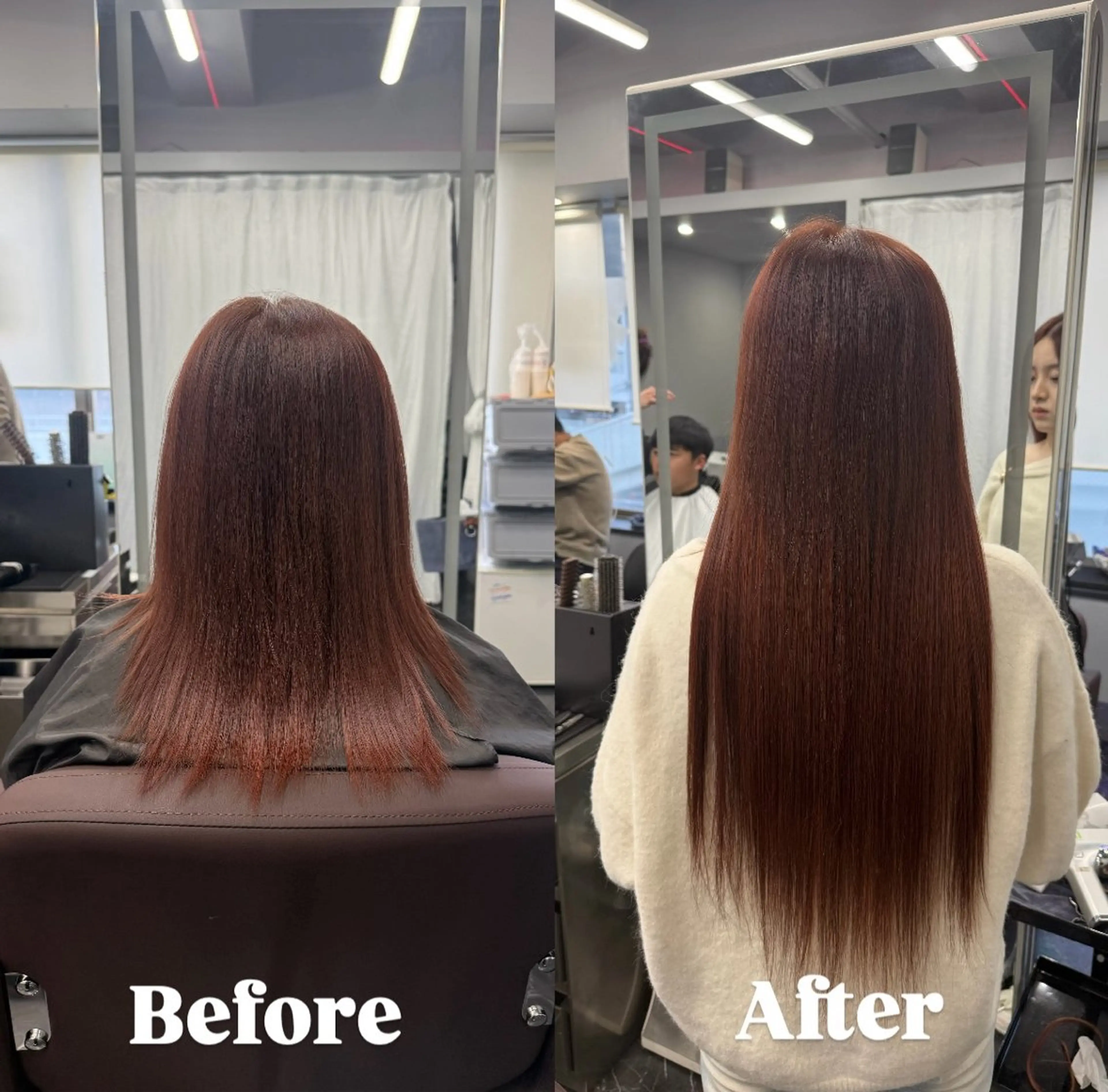 ロング YS松戸 エクステ専門店のヘアスタイル