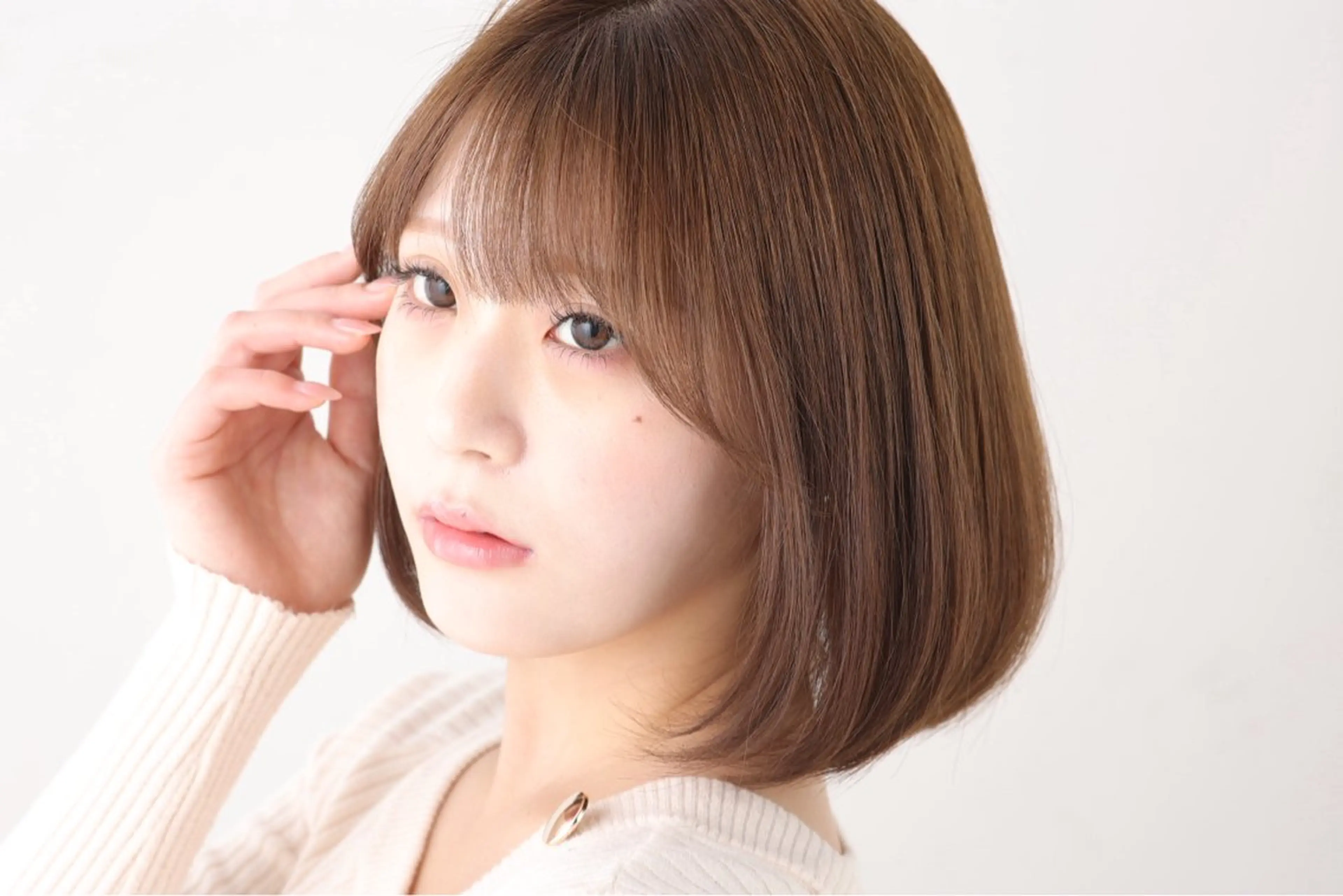 ショート ボブ 長めボブ カット UNiCO所属・UNiCO大塚 Ayanoのヘアスタイル