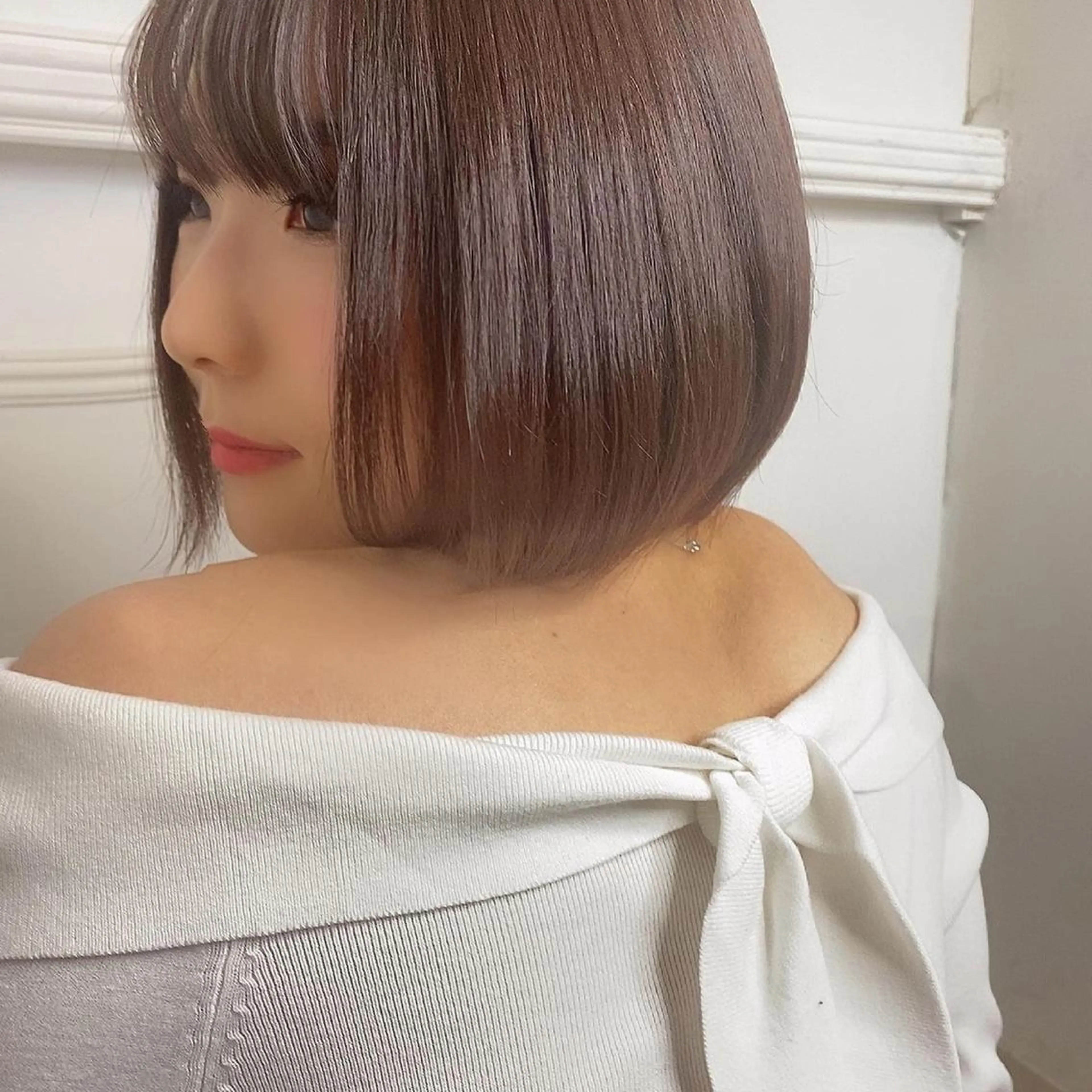 ショート カラー リルウヘアー 天王寺のヘアスタイル