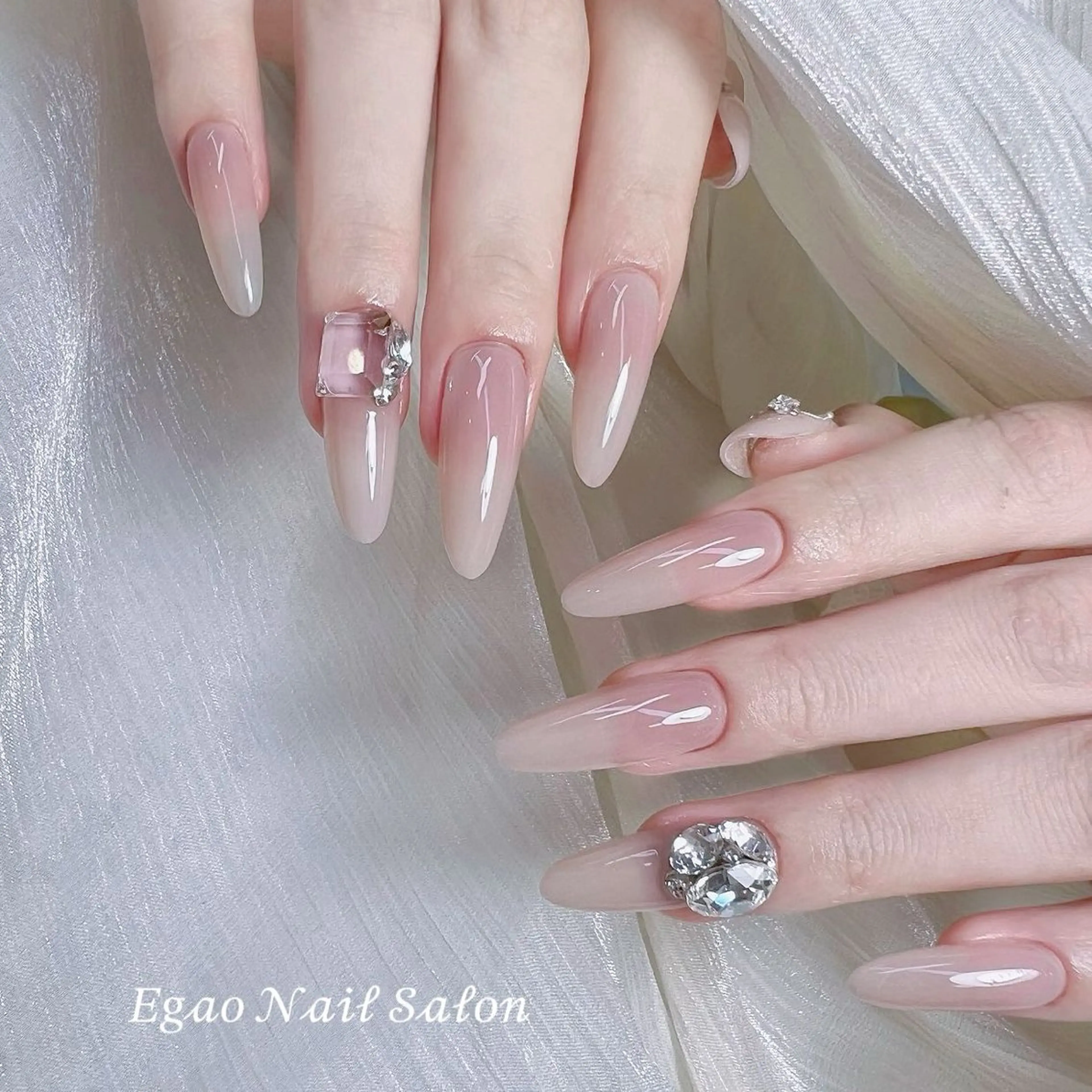 ネイル フットネイル ジェルネイル 韓国ネイル マグネットネイル メンズネイル Egao Nail錦糸町店のネイルデザイン