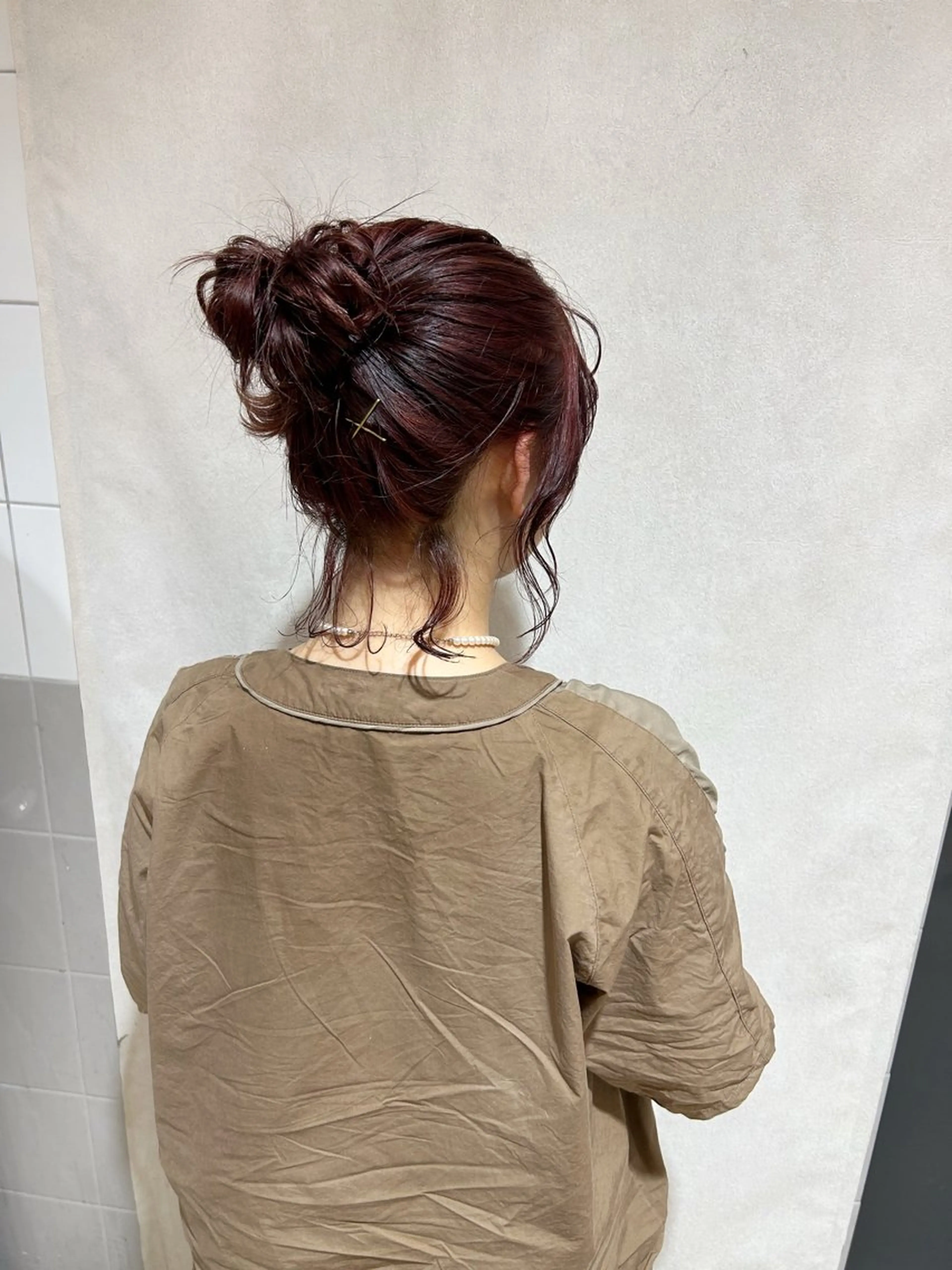 ミディアム ヘアアレンジ Ami 🕊‎✨のヘアスタイル