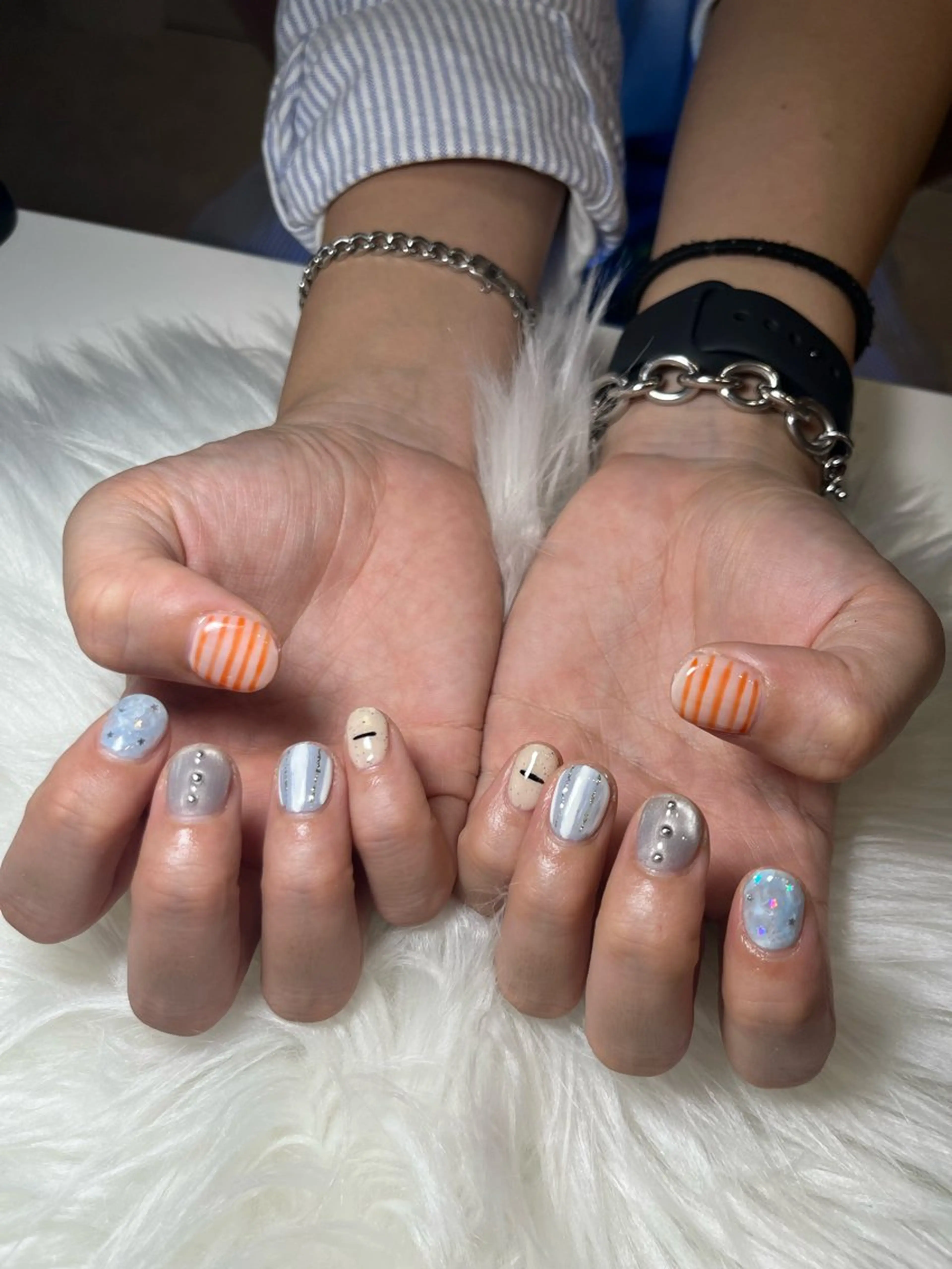 ネイル 冨田 茉優のネイルデザイン