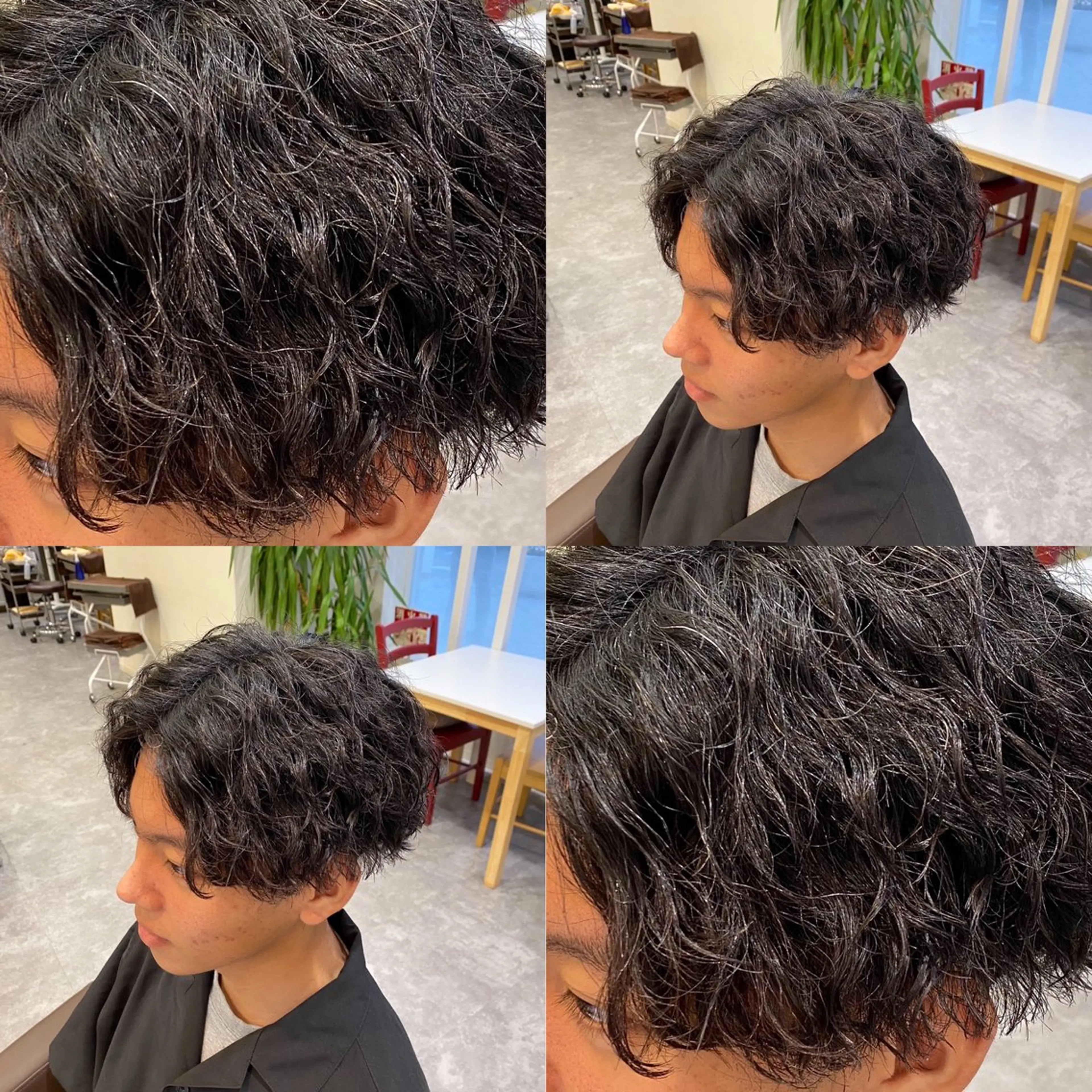 パーマ メンズ メンズ特化LIBER 石川玲央のヘアスタイル