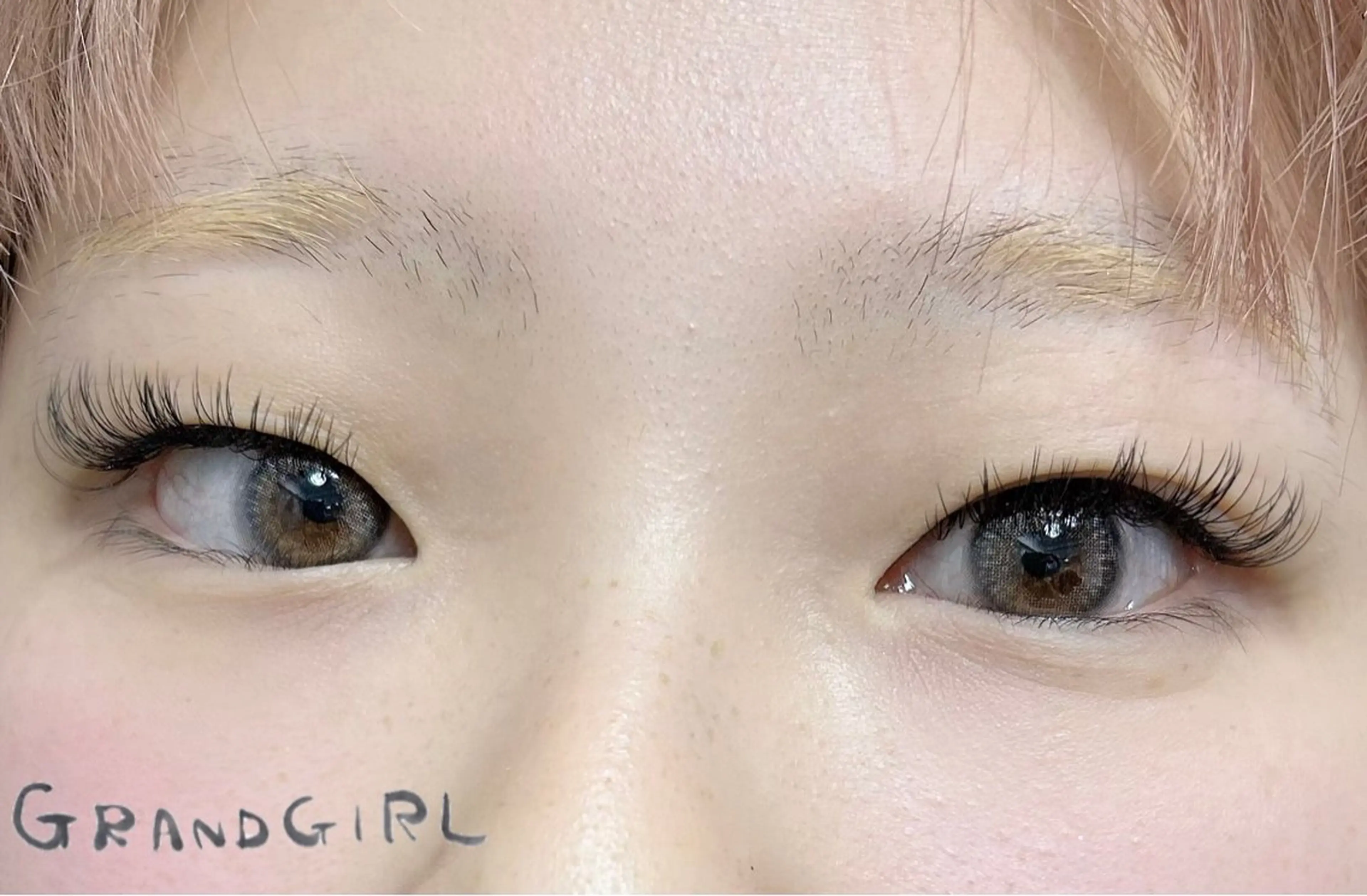 マツエク・マツパ バインドロック フラットラッシュ まつげパーマ 一重×まつ毛パーマ マツエク ヨシダ セリナのマツエク・マツパデザイン