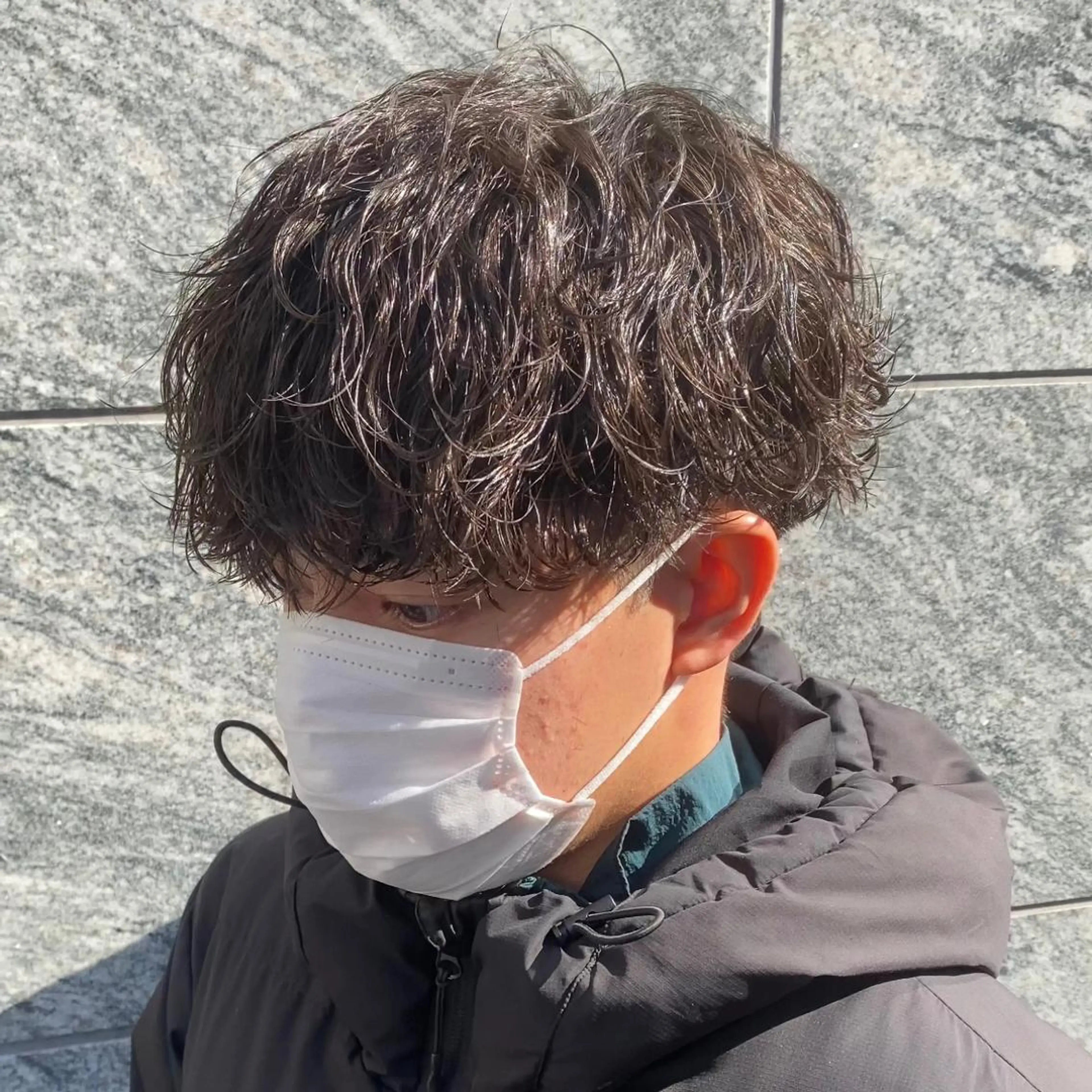 ショート カラー パーマ ヘアアレンジ メンズ キッズ ネイル マツエク・マツパ アイブロウ センターパート メンズハイライト マッシュ メンズパーマ メンズツイストパーマ ✂️メンズカット ひろき✂️のヘアスタイル