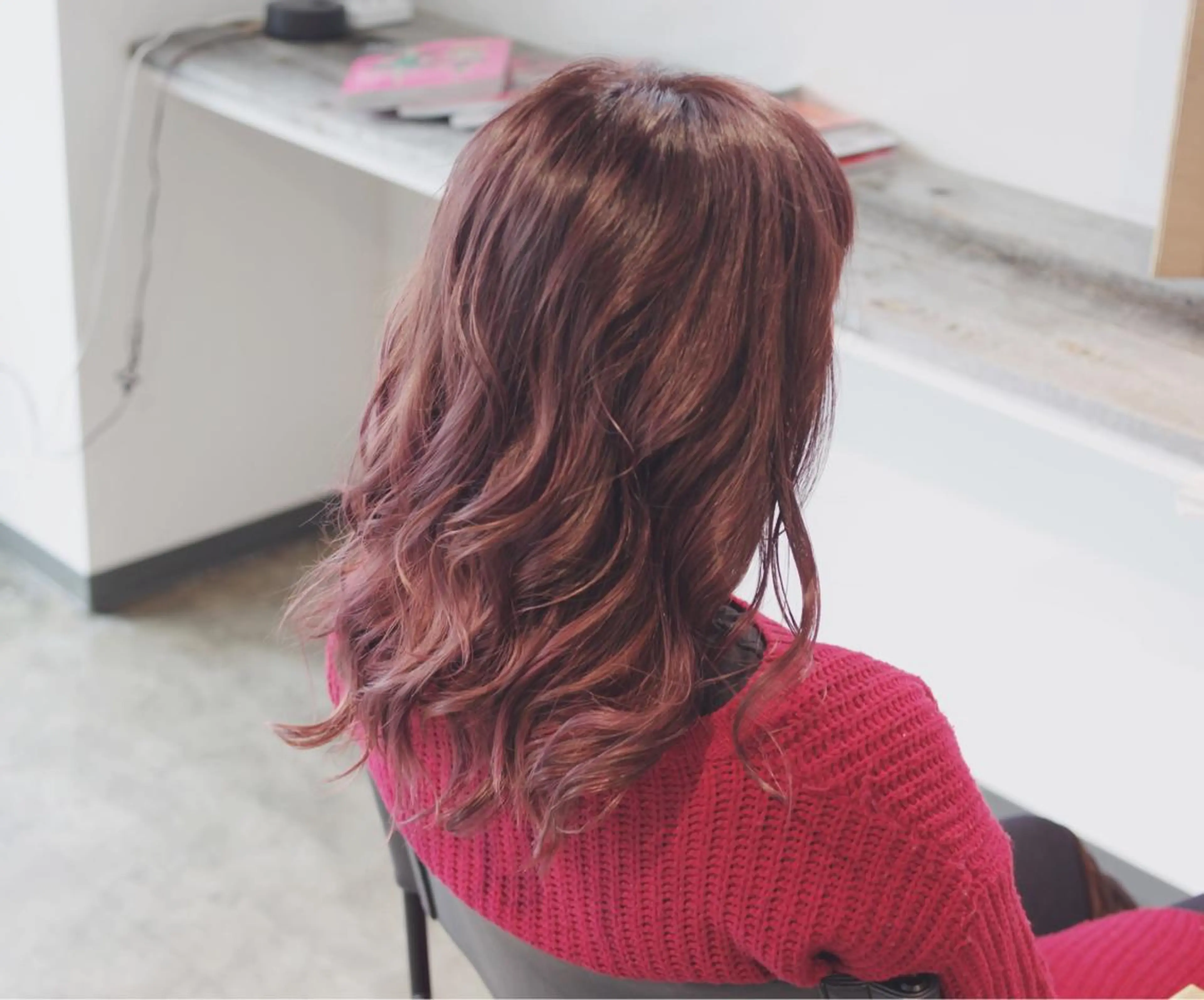 ショート ミディアム セミロング ロング カラー クセ毛お悩みの方 四宮桂佑のヘアスタイル