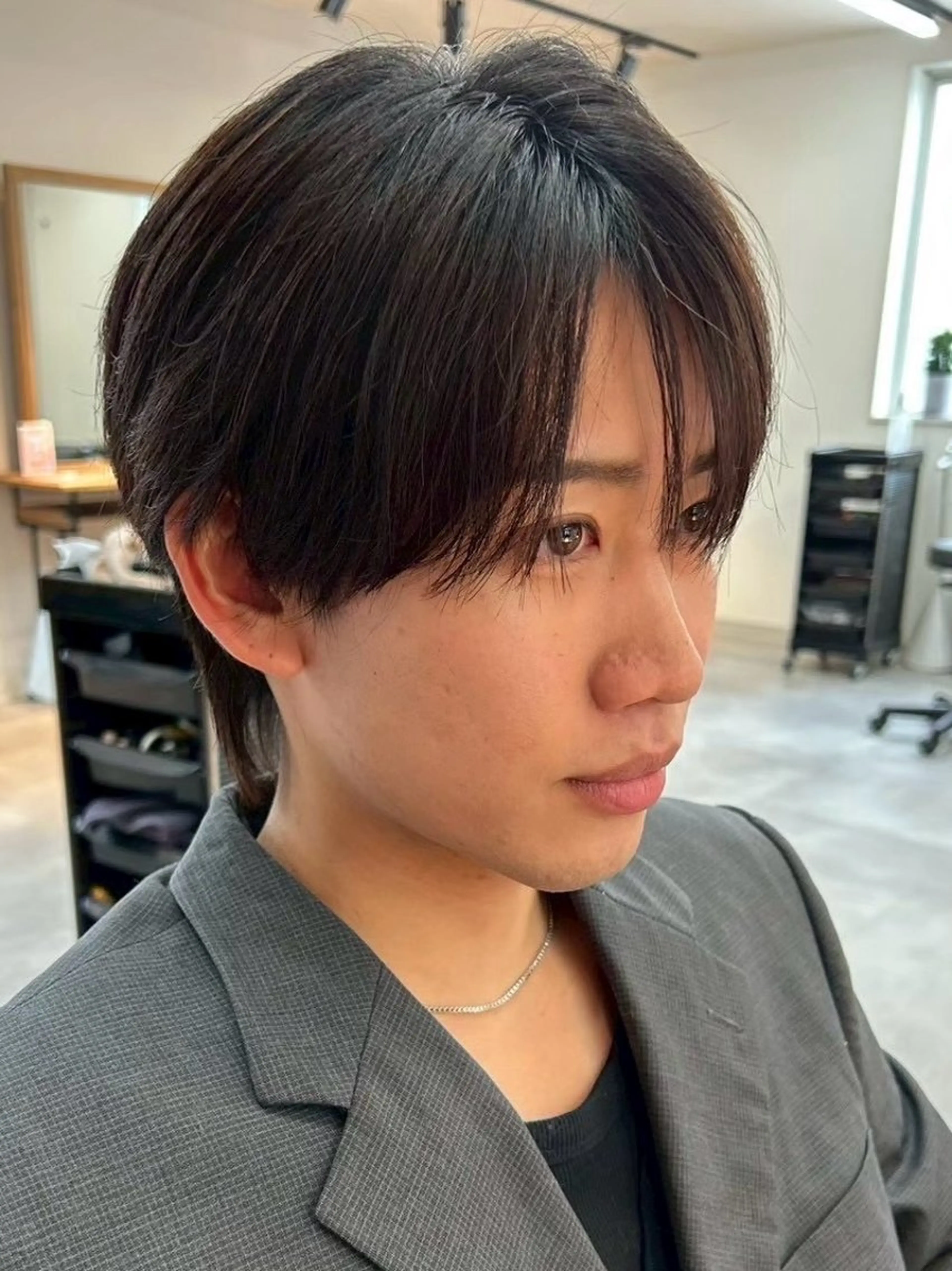 ミディアム メンズパーマ特化 /メンズ支持率◎のヘアスタイル