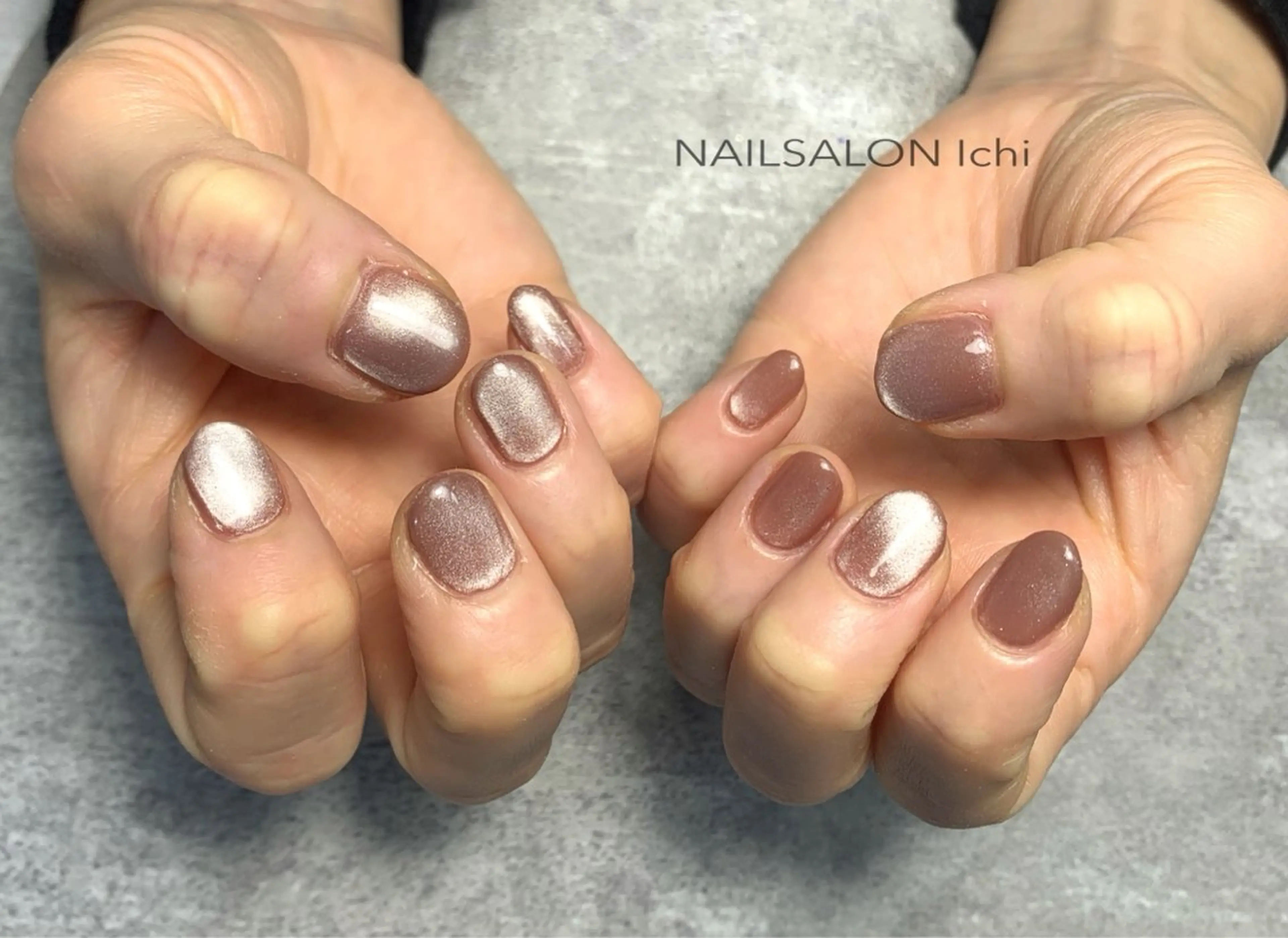 ネイル マグネットネイル ハンドネイル NAILSALON  Ichi所属・NAILSALON Ichiのネイルデザイン