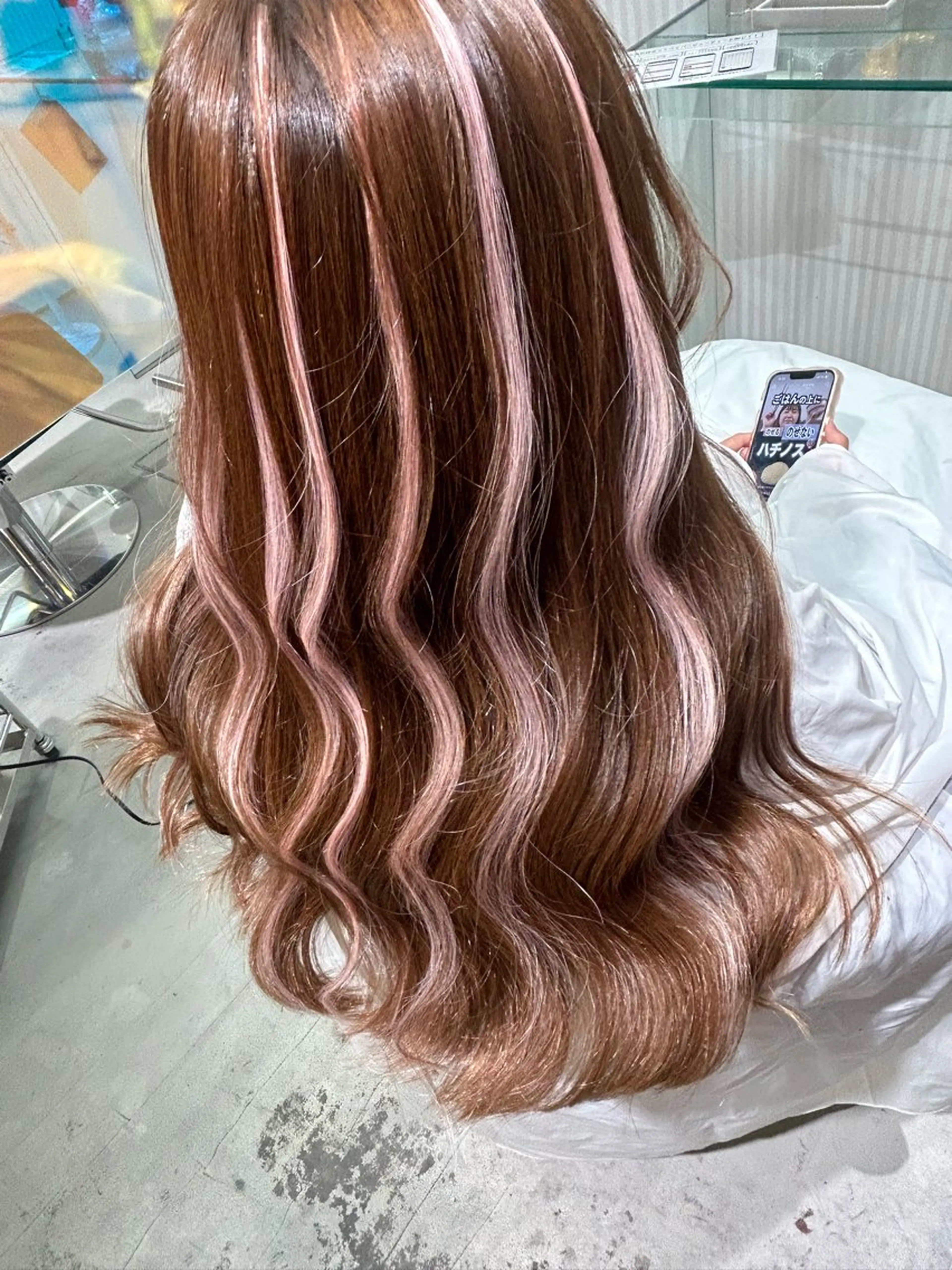 ロング ヘアアレンジ エクステ ハイライト rococo./ 清穏🌈💗🦋のマツエク・マツパデザイン