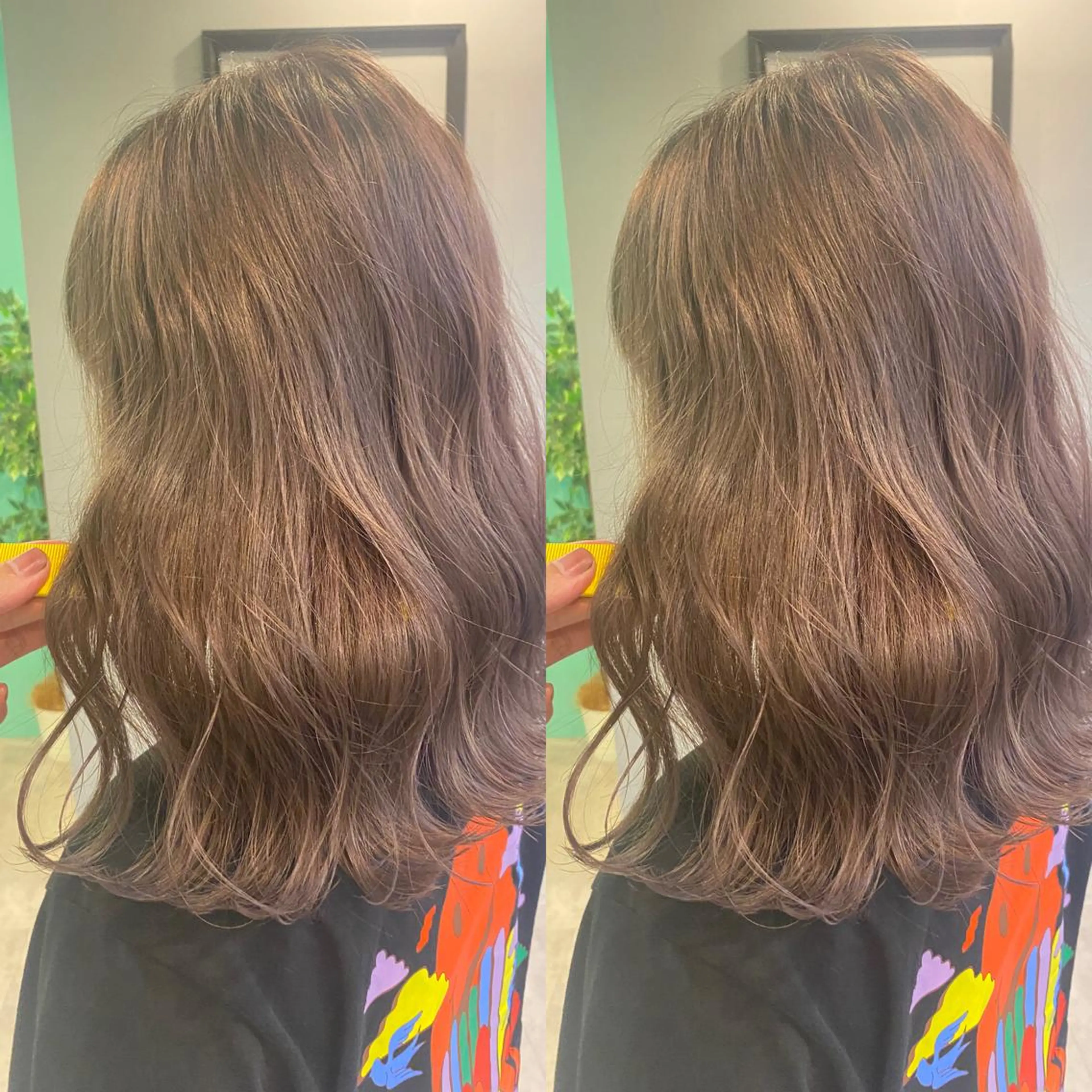 カラー 神山 大樹✂︎宇都宮江曽島のヘアスタイル