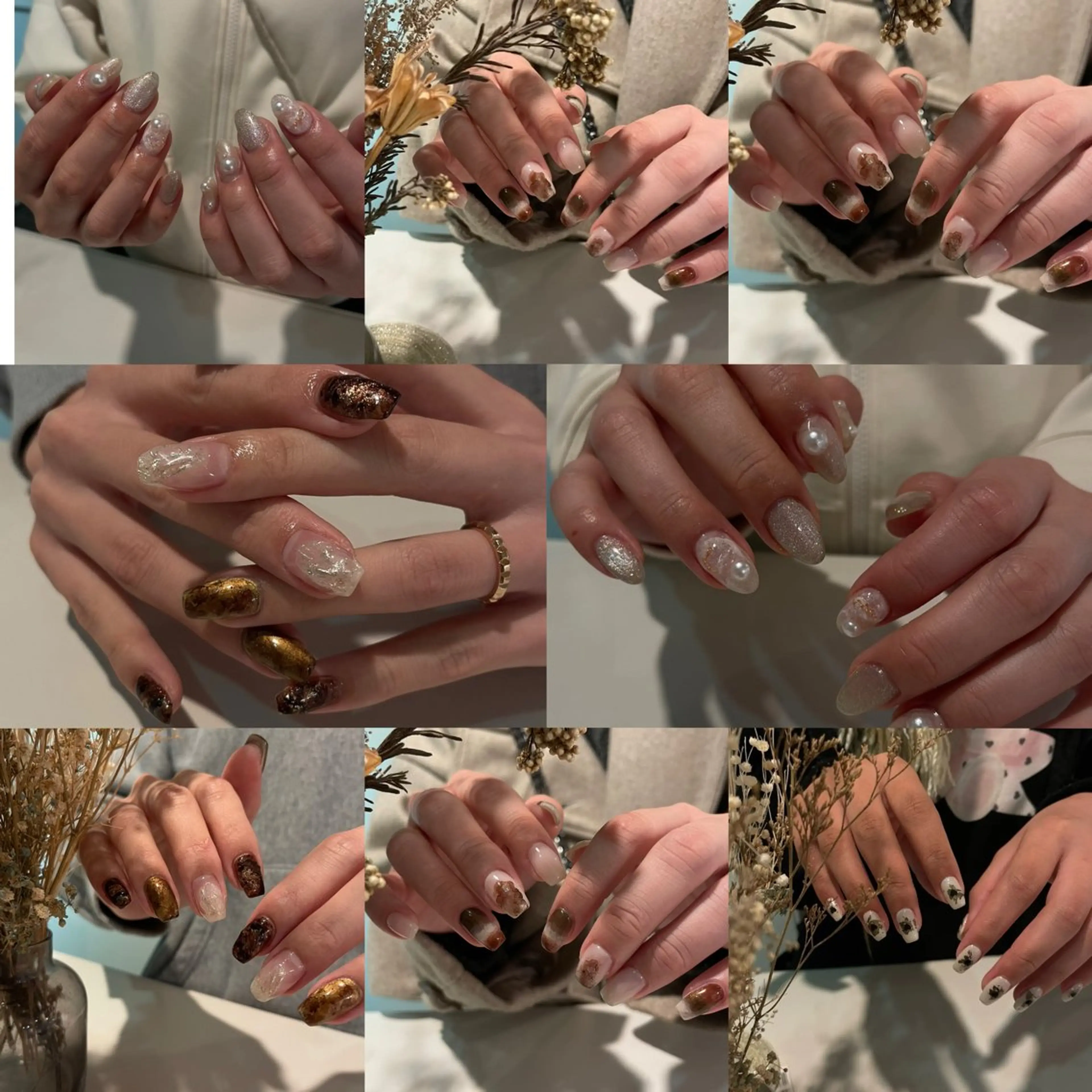 ネイル アートネイル 韓国ネイル マットネイル ミラーネイル ニュアンスネイル 🎀 D.d _nailのネイルデザイン