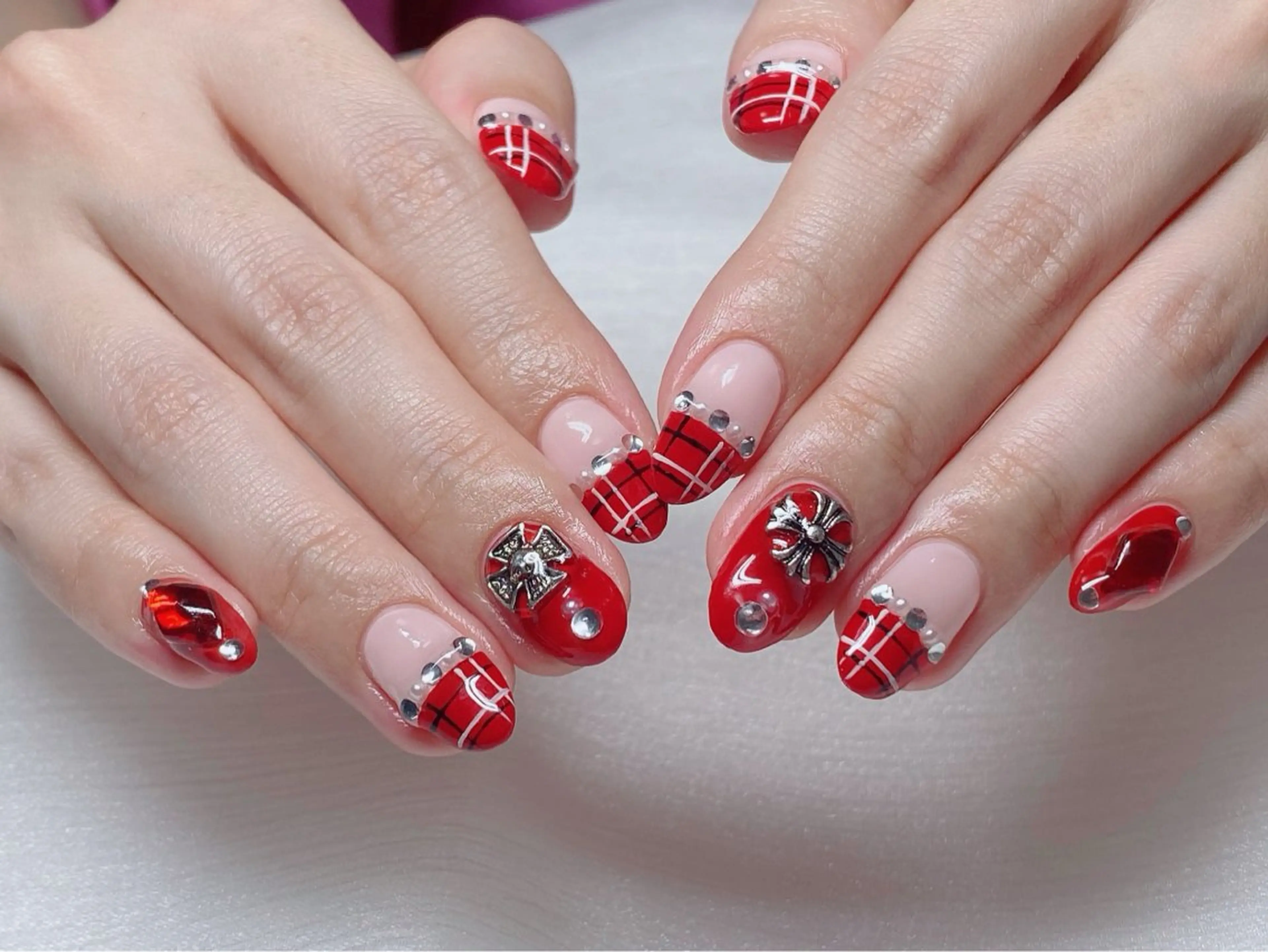 ネイル 長さ出し フットネイル ジェルネイル 韓国ネイル マグネットネイル ハンドネイル Nail Annのネイルデザイン