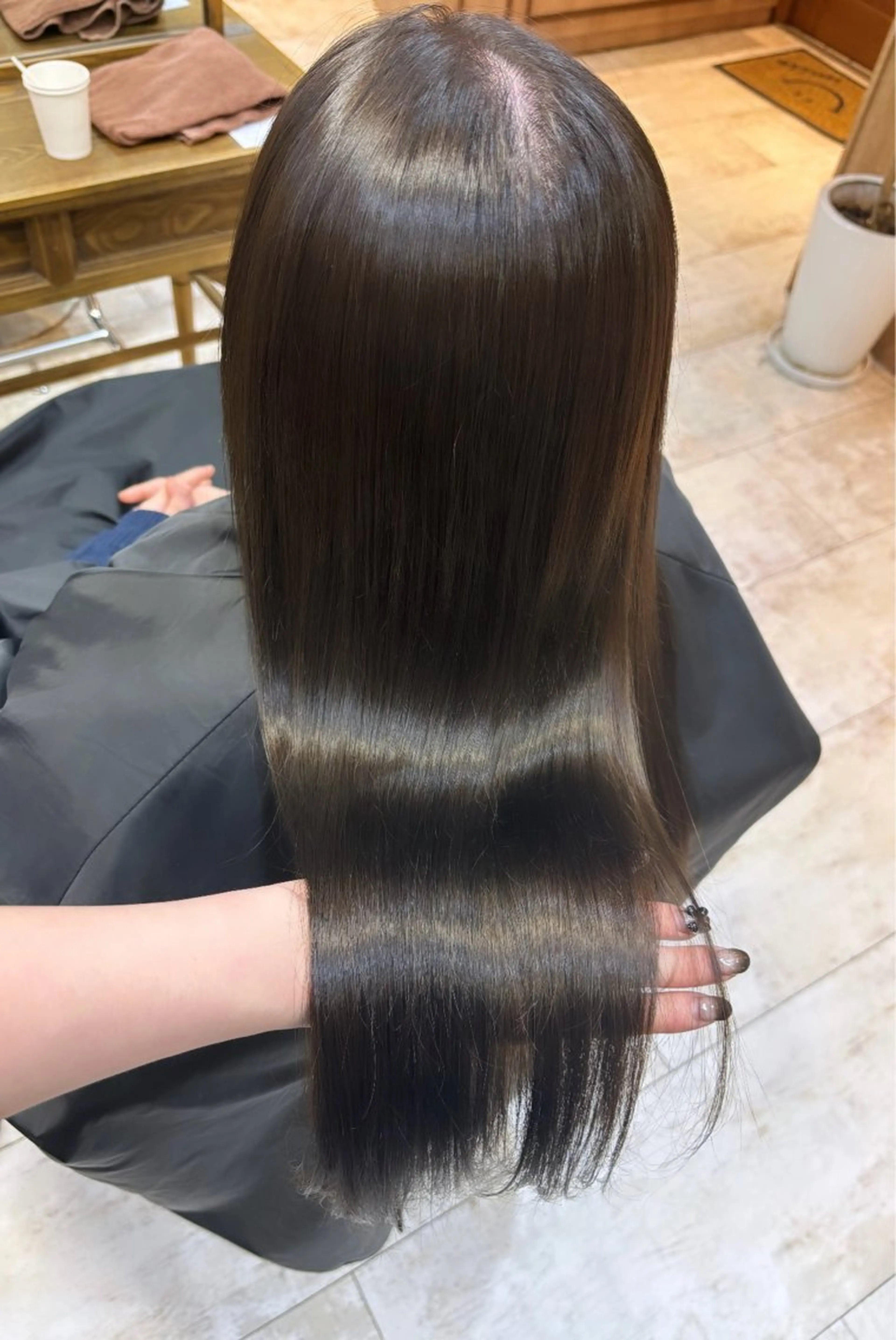 ロング カット ヘアカラー トリートメント 🪼艶カラー🪼 田口彩香のヘアスタイル