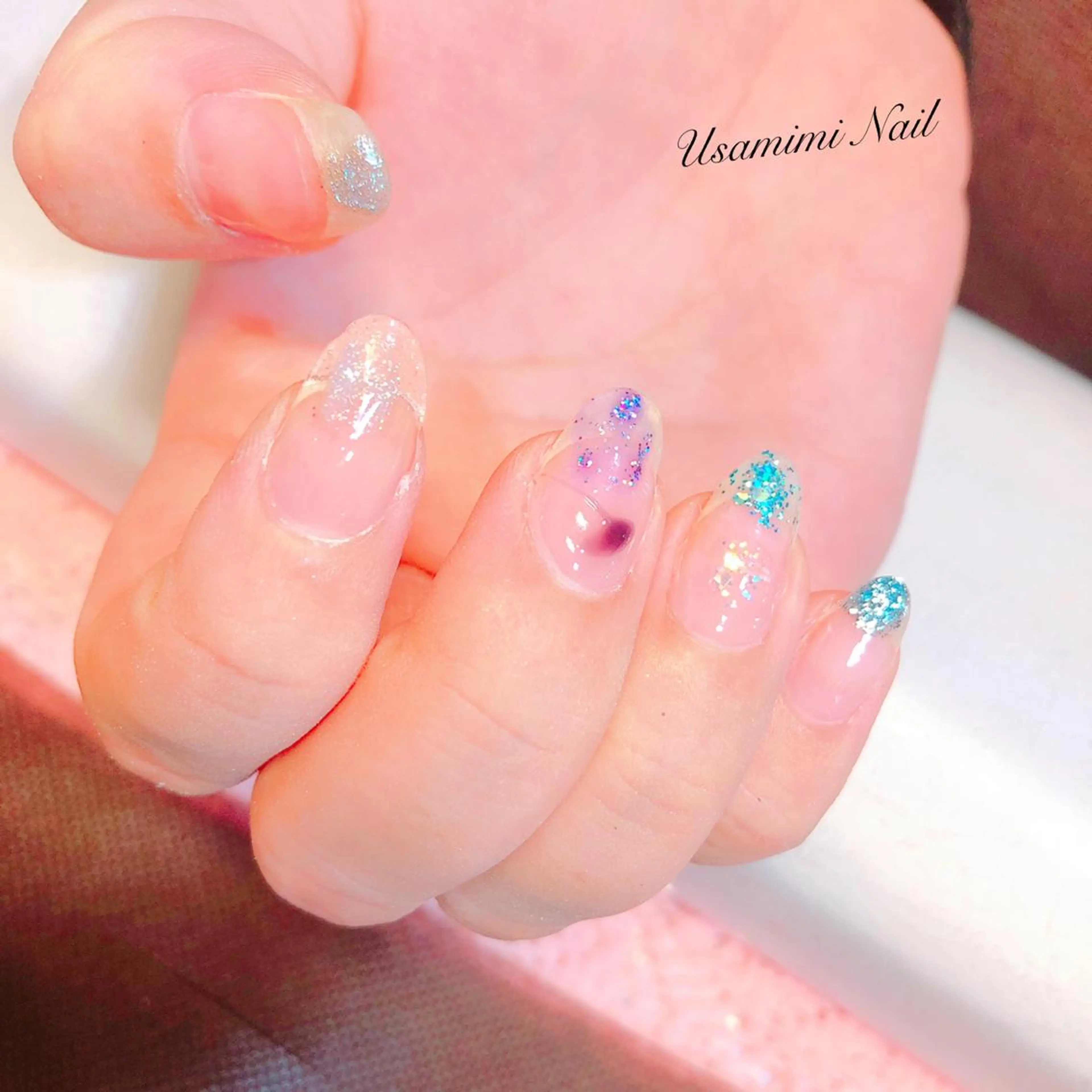 ネイル アートネイル USAMiMi 🐰💕のネイルデザイン