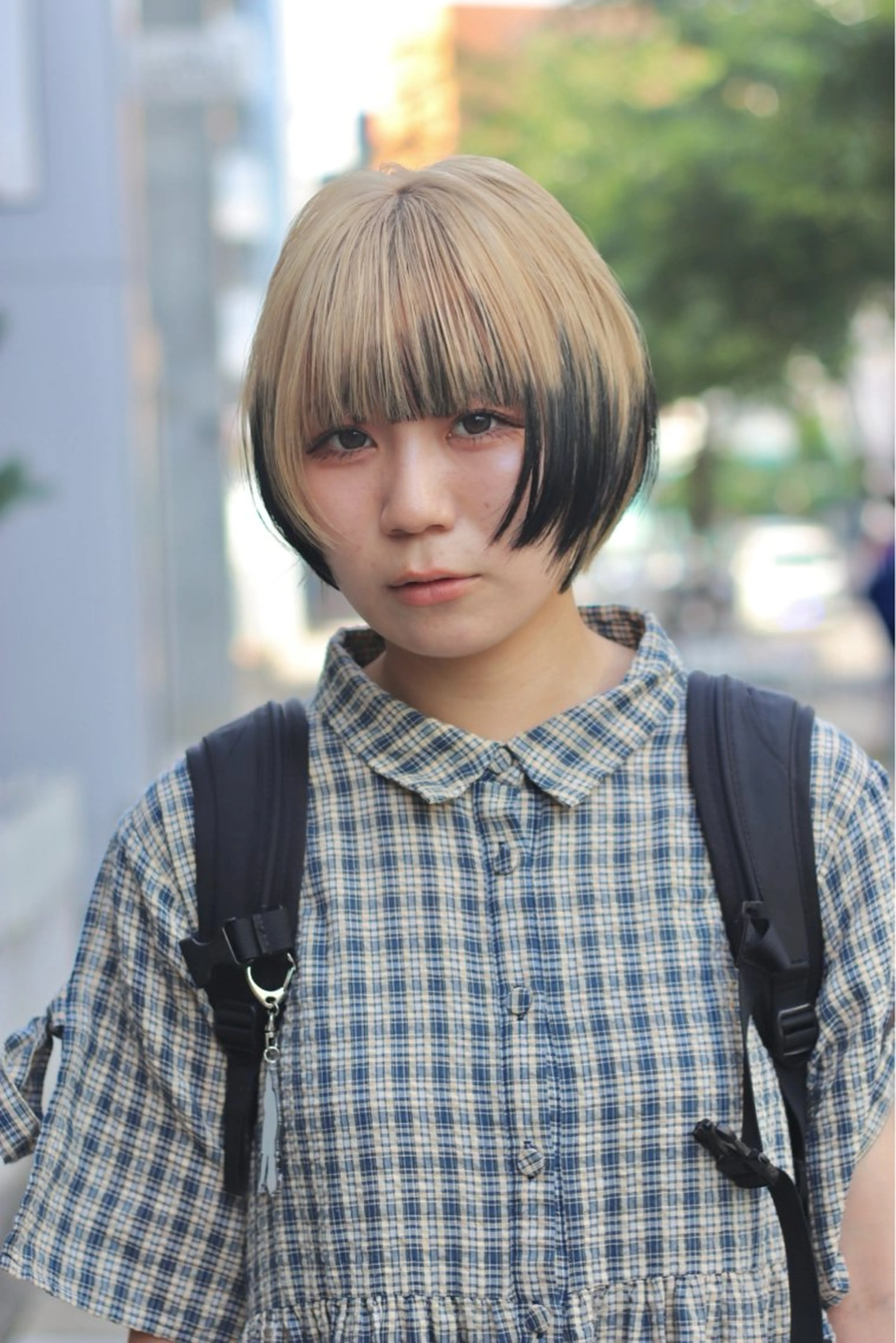 ショート カラー ベージュカラー 黒髪 joh/メンズ/ ブリーチ/矢場町のヘアスタイル