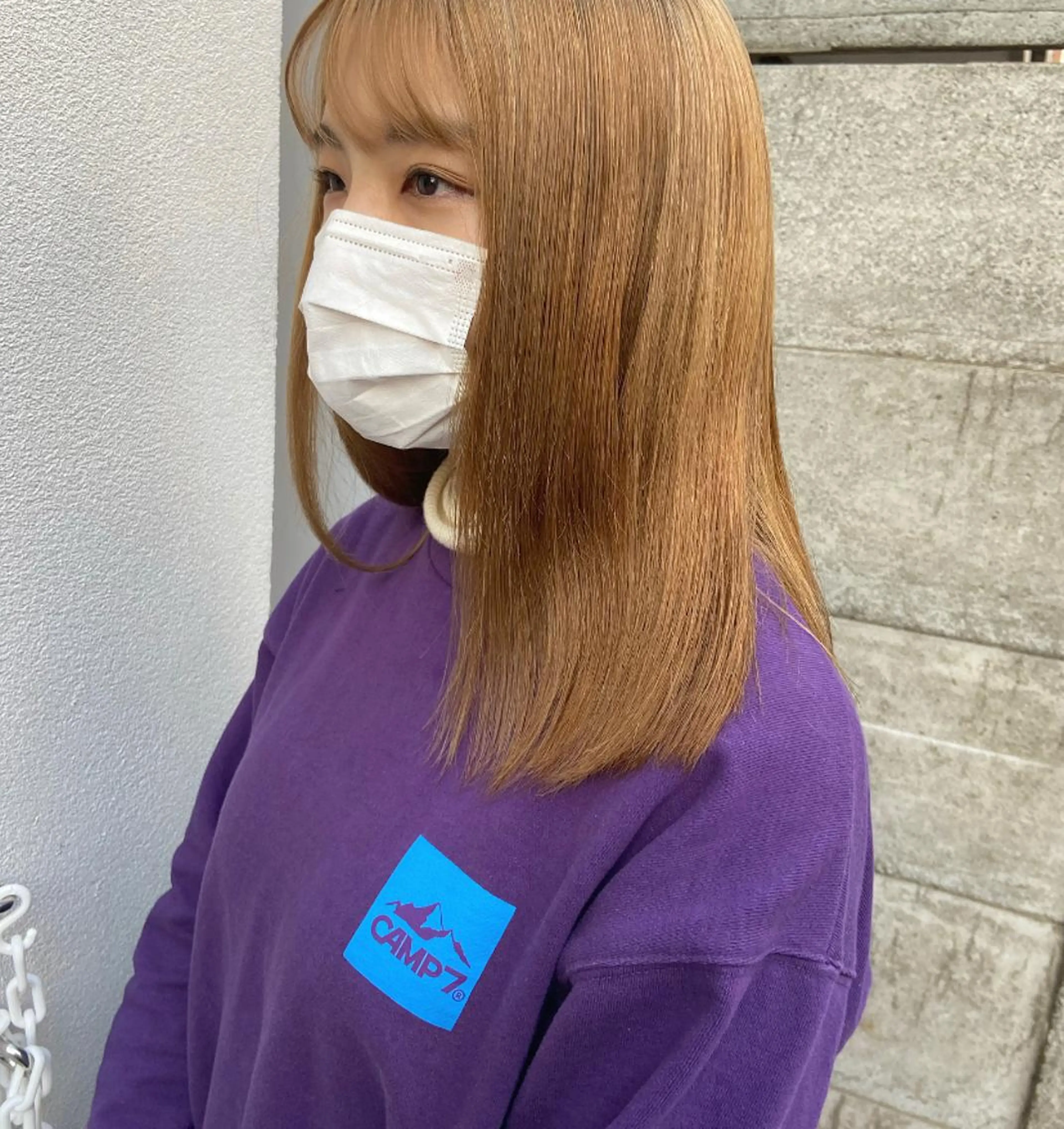 ミディアム カラー ヘアアレンジ satsuki 暖色・ブラウンカラーのヘアスタイル